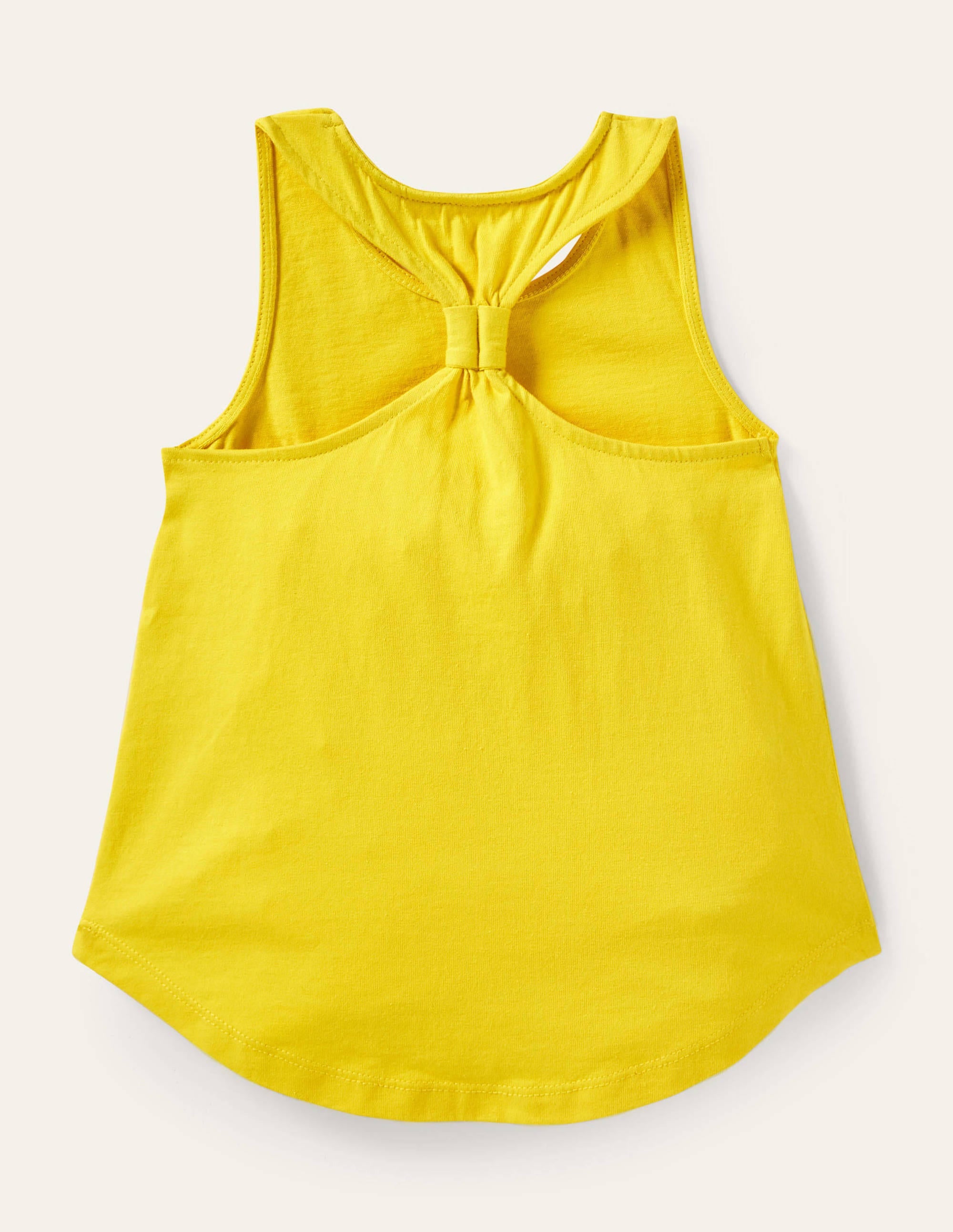 Im Nacken gebundenes Trägershirt-Narzissengelb - Image 2