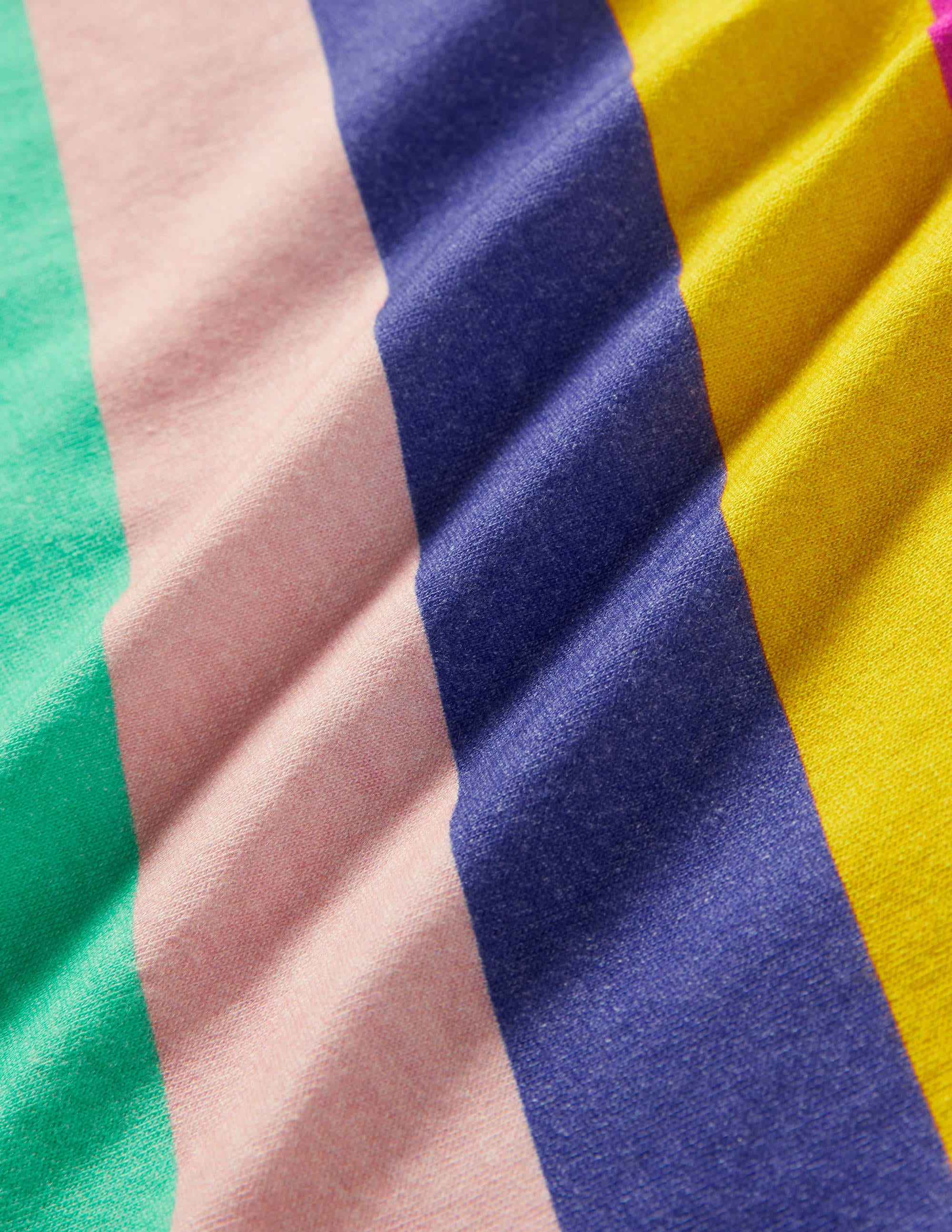 Im Nacken gebundenes Trägershirt-Knalliges Stiefmütterchen/Narzissengelb, Regenbogen - Image 3