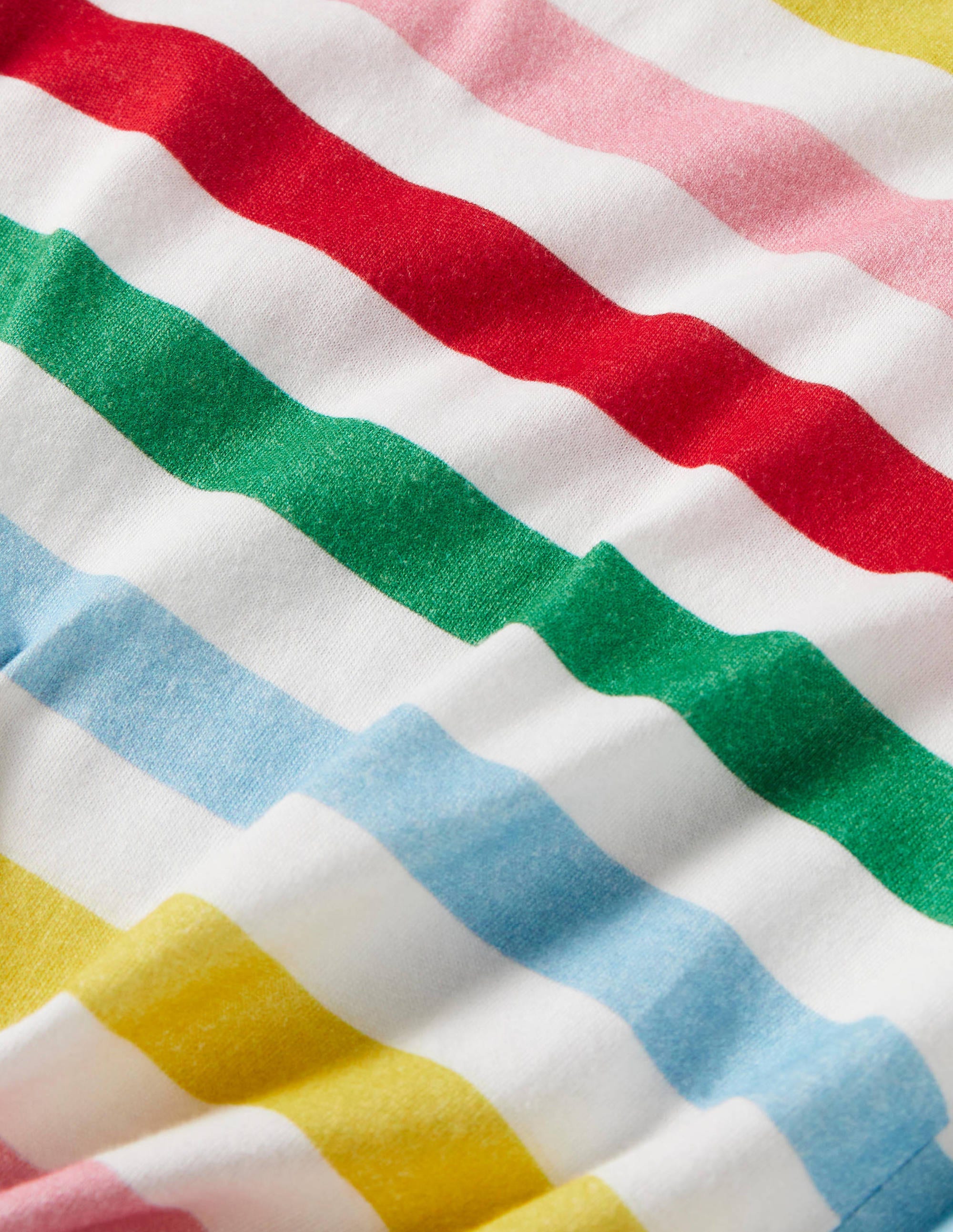 T-Shirt zum Binden-Bunt, Gestreift - Image 3