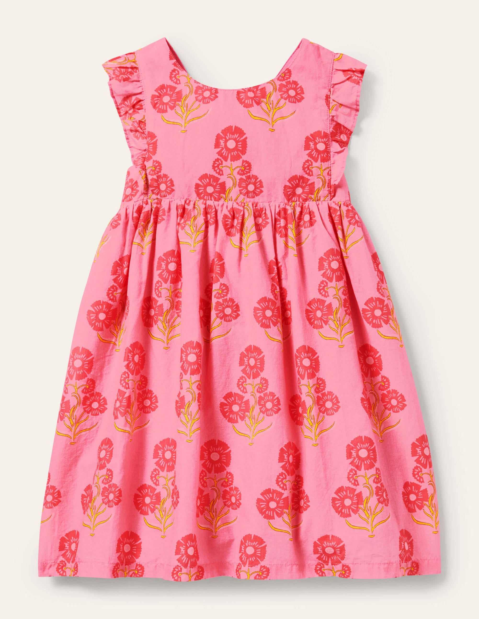 Kleid mit Rückenschleife-Molly Mahon, Blumenmuster - Image 1
