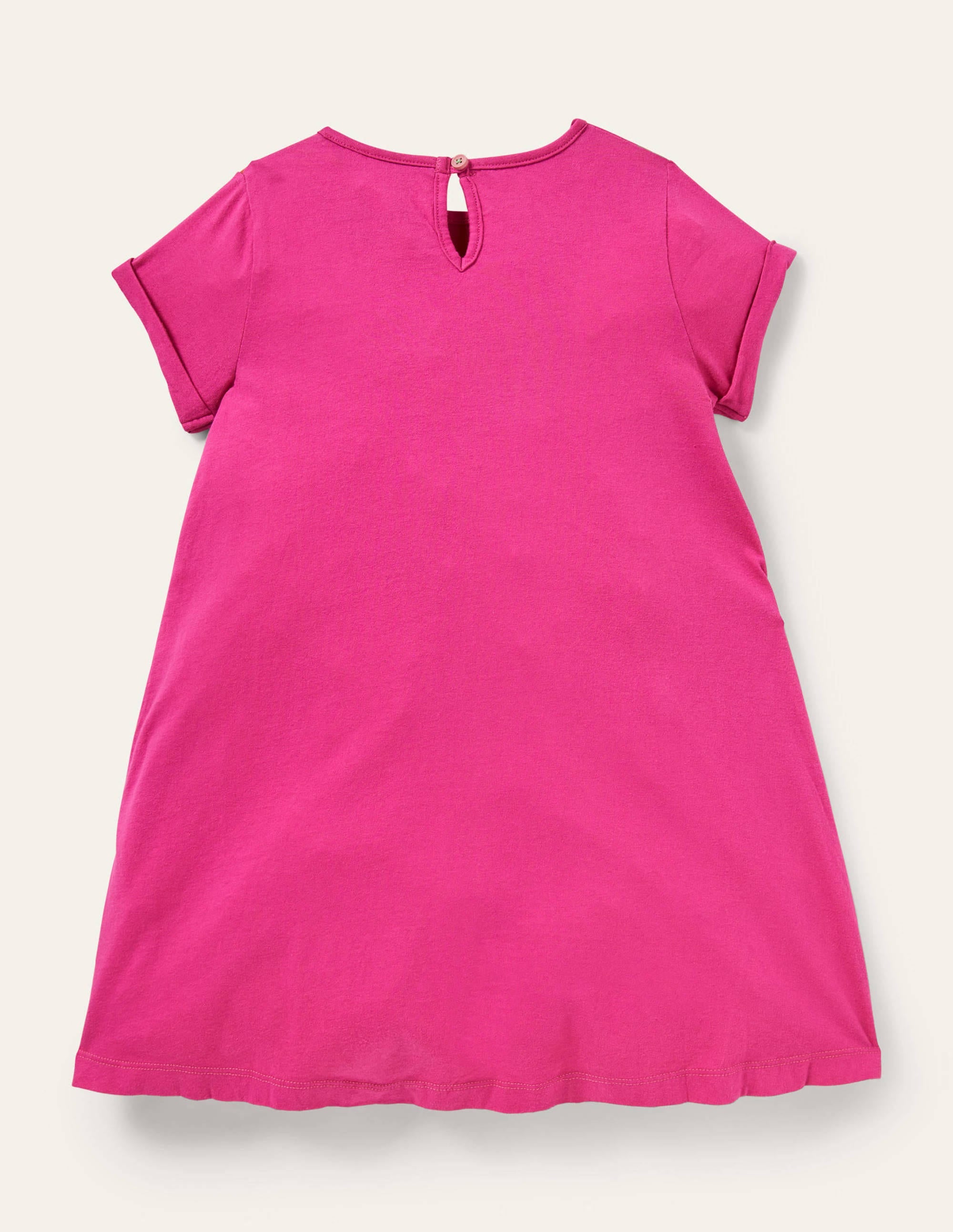 Kleid mit Aufklappmotiven-Rosarot, Dschungeltiere - Image 2