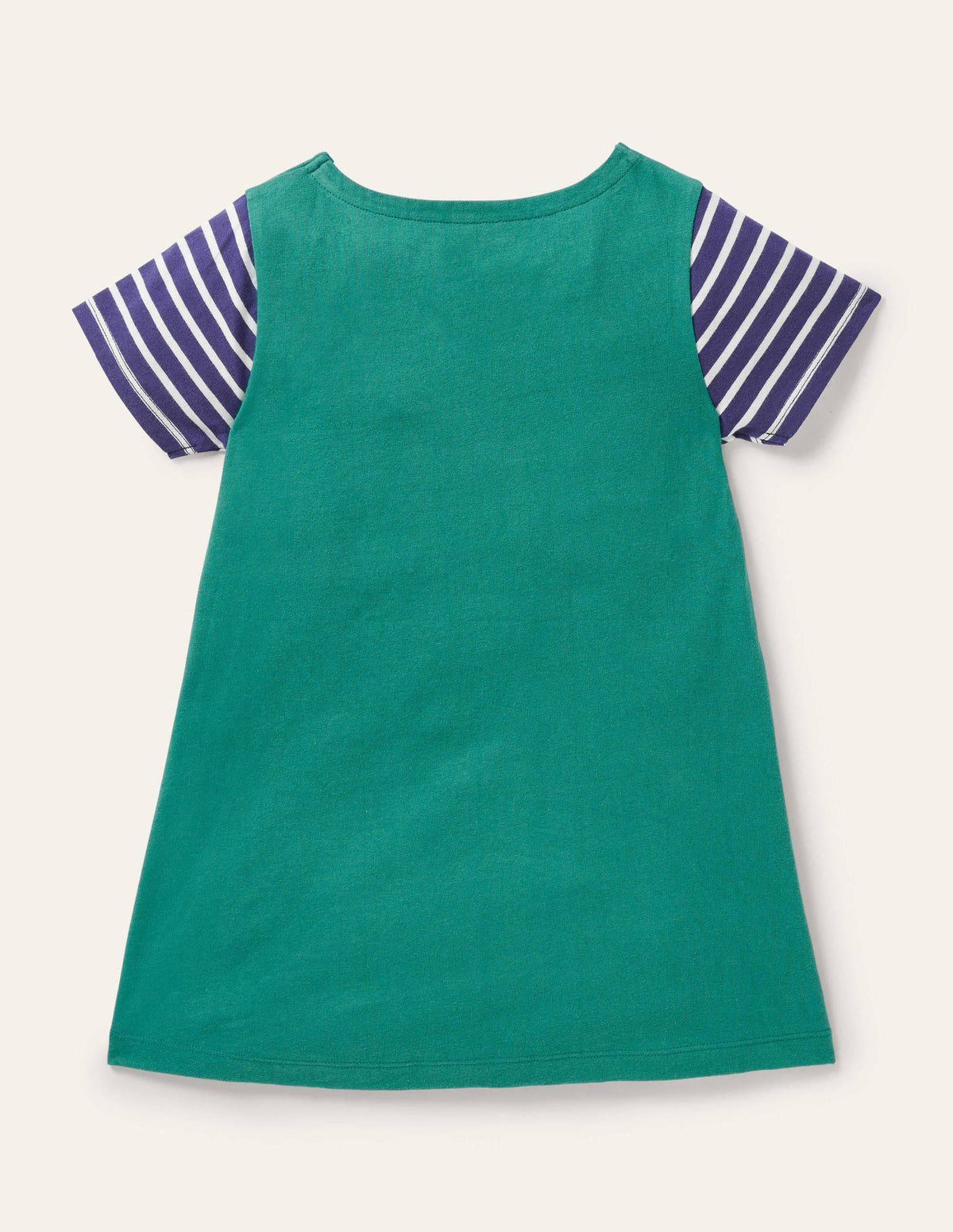Tunique fantaisie en jersey avec poches-Girafe vert Sardaigne-2