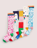 5 paires de chaussettes de ski-Animaux arctiques