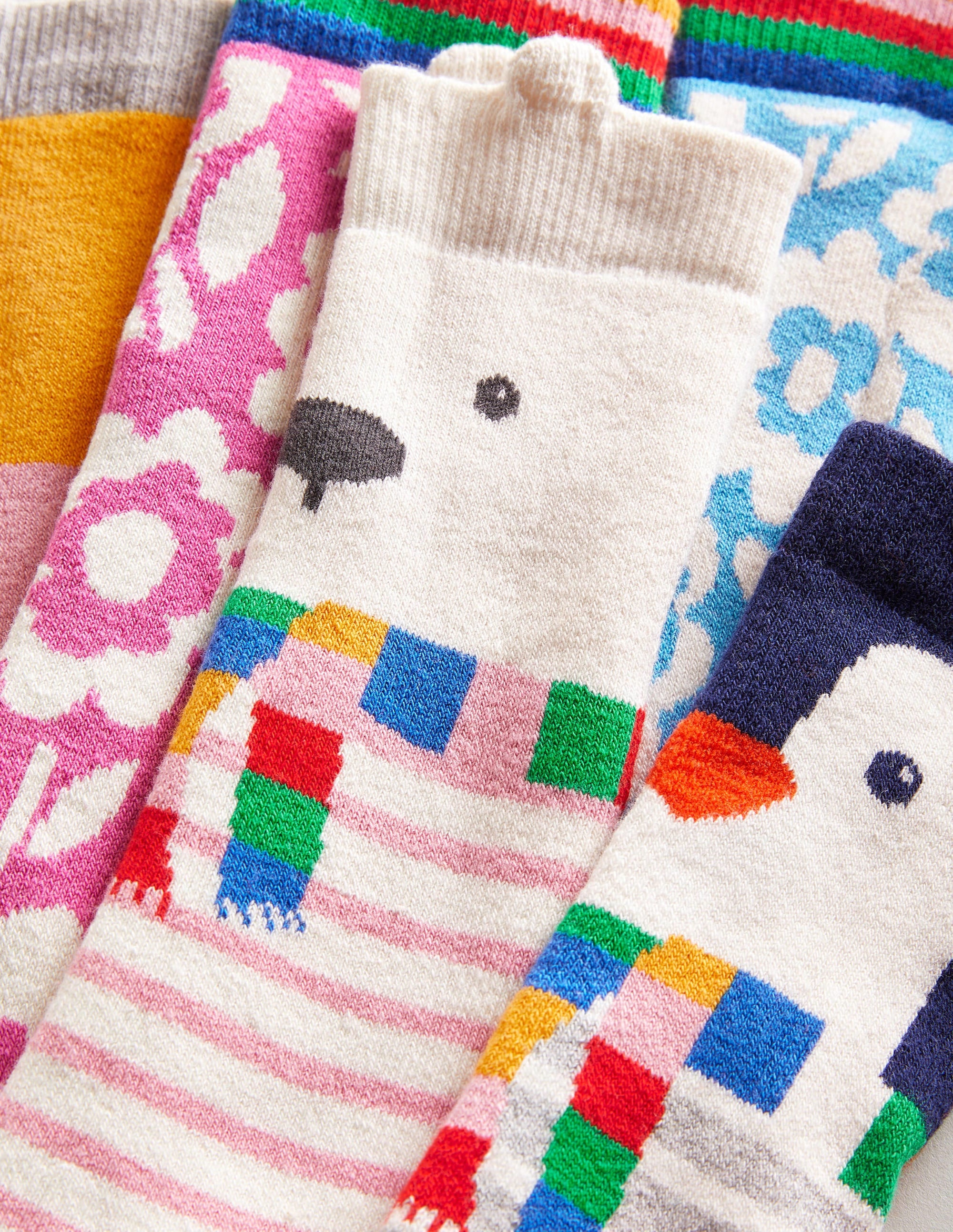 5 paires de chaussettes de ski-Animaux arctiques - Image 3