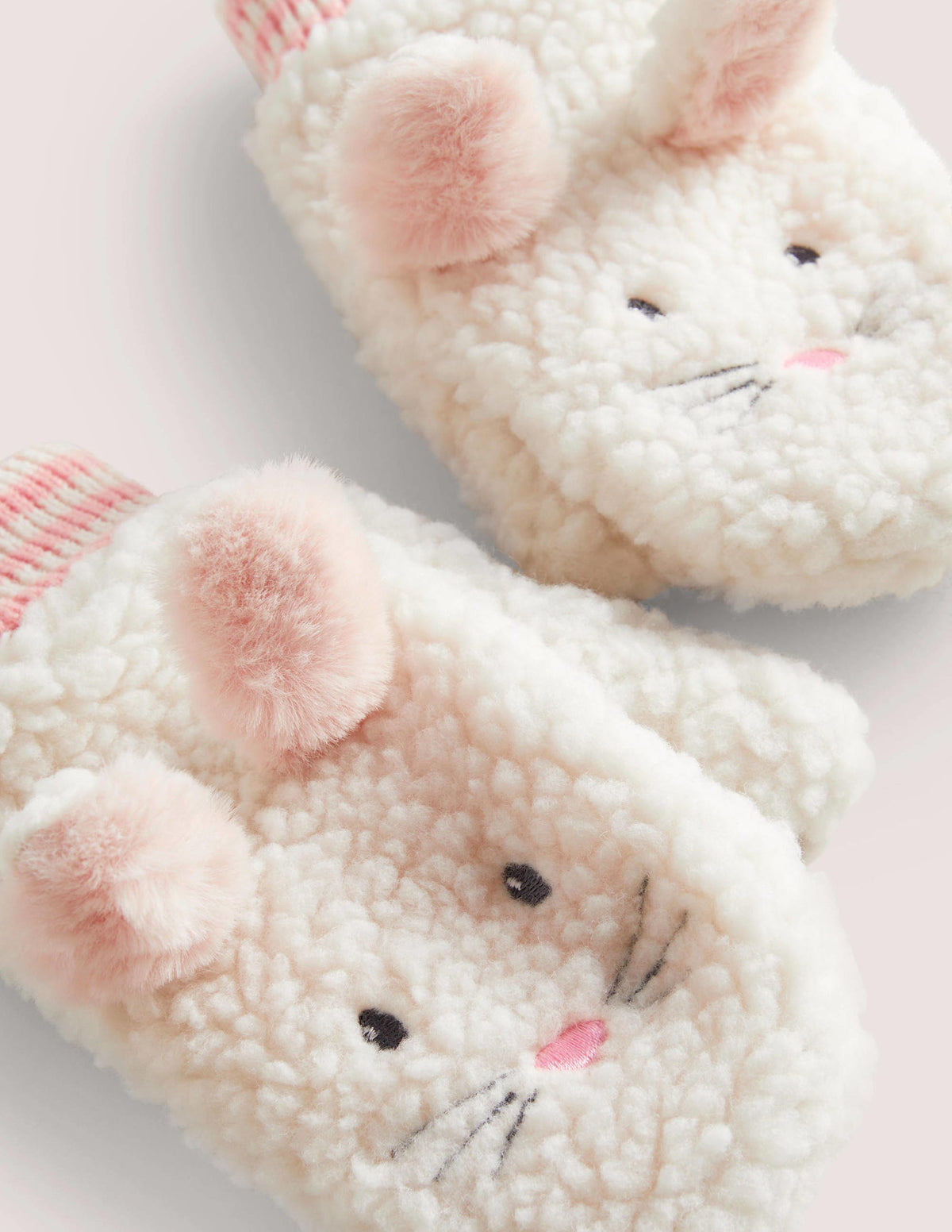 Moufles fantaisie-Lapin ivoire - Image 2