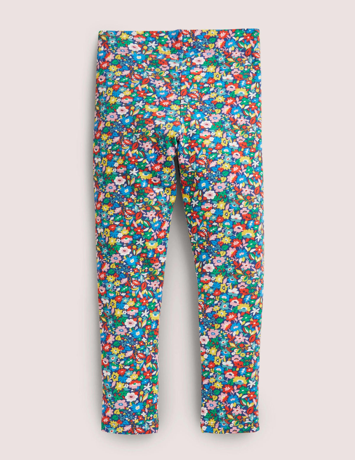 Fröhliche bequeme Leggings-Bunt, Patchwork-Blumen - Image 2