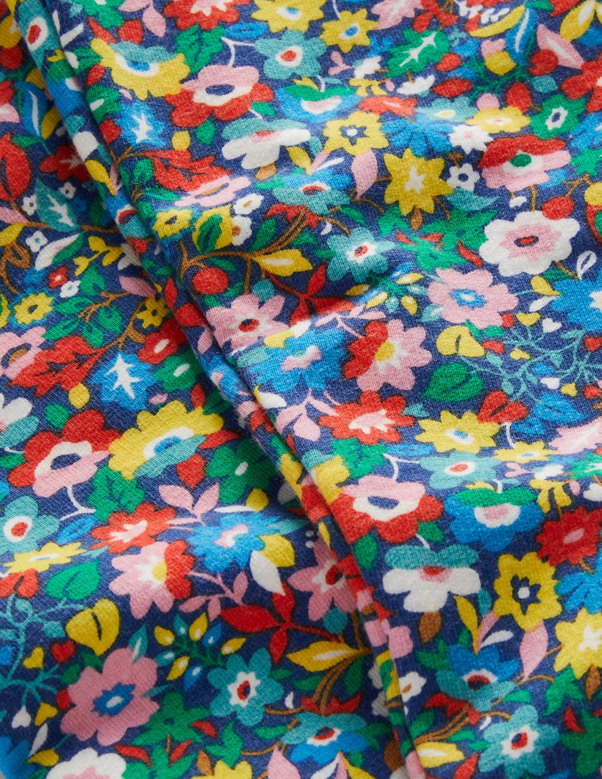 Fröhliche bequeme Leggings-Bunt, Patchwork-Blumen - Image 3