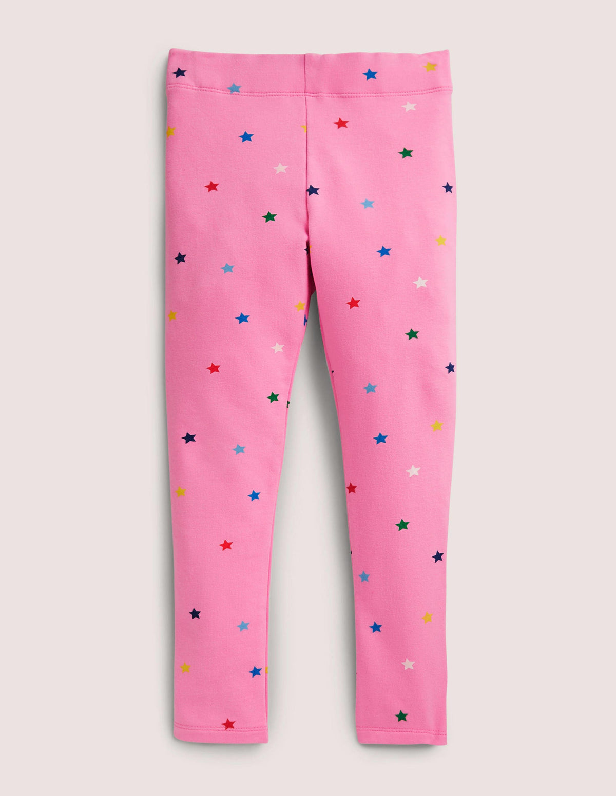 Fröhliche bequeme Leggings-Helles Blütenrosa, Sterne-1