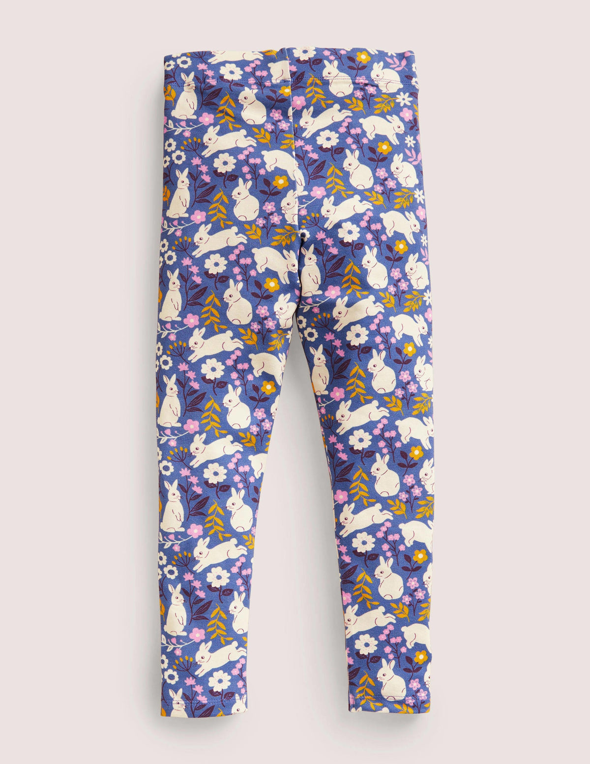 Fröhliche Leggings-Rivierablau, Häschen - Image 2