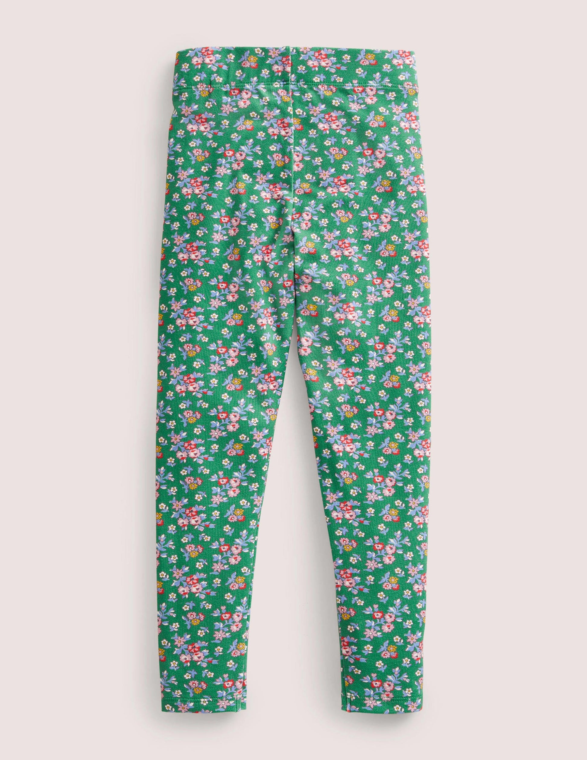 Fröhliche Leggings mit Applikation-Waldgrün, Rotkehlchen-2