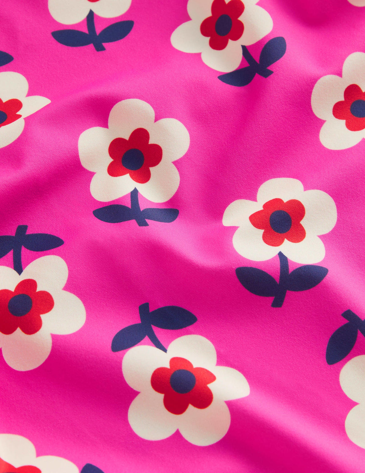 Haut de plage à motif-Pâquerette rose angélique - Image 3