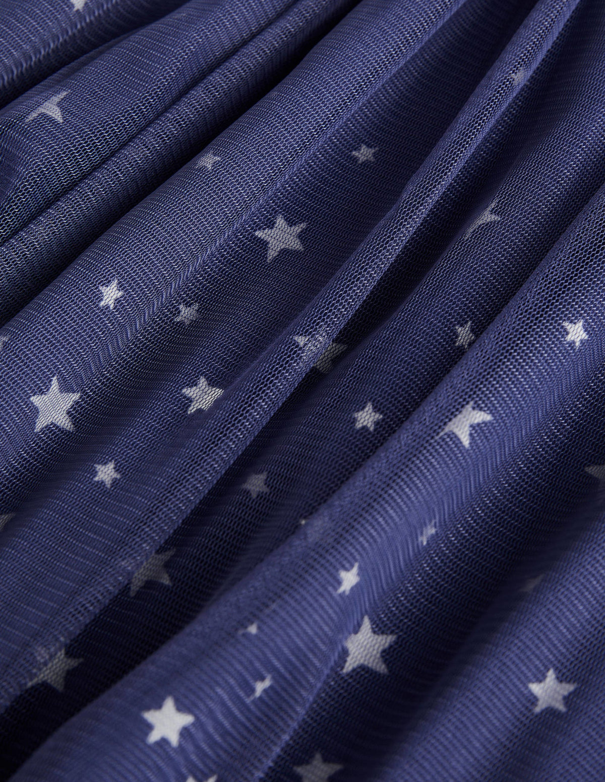 Im Dunkeln leuchtendes Tüllkleid-Segelblau, Leuchtende Sterne-3