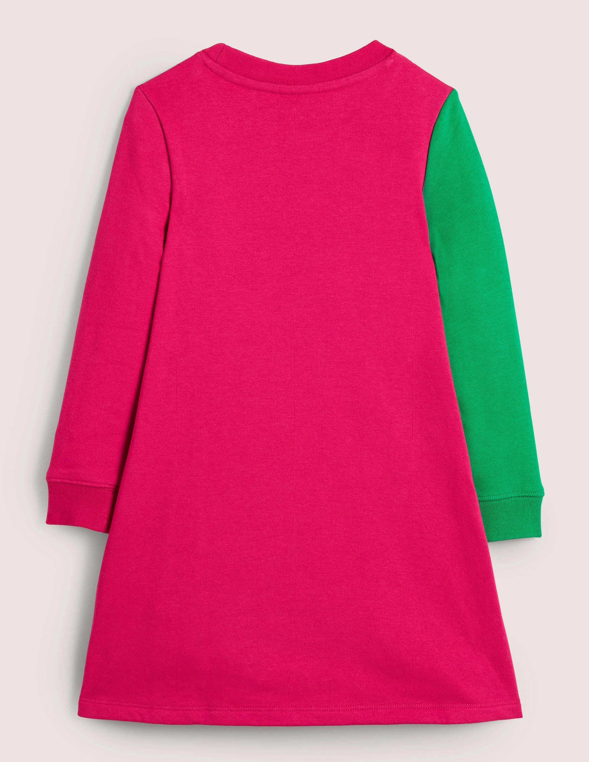 Sweatshirtkleid mit Applikation-Zuckerstangenrosa, Drachen - Image 2