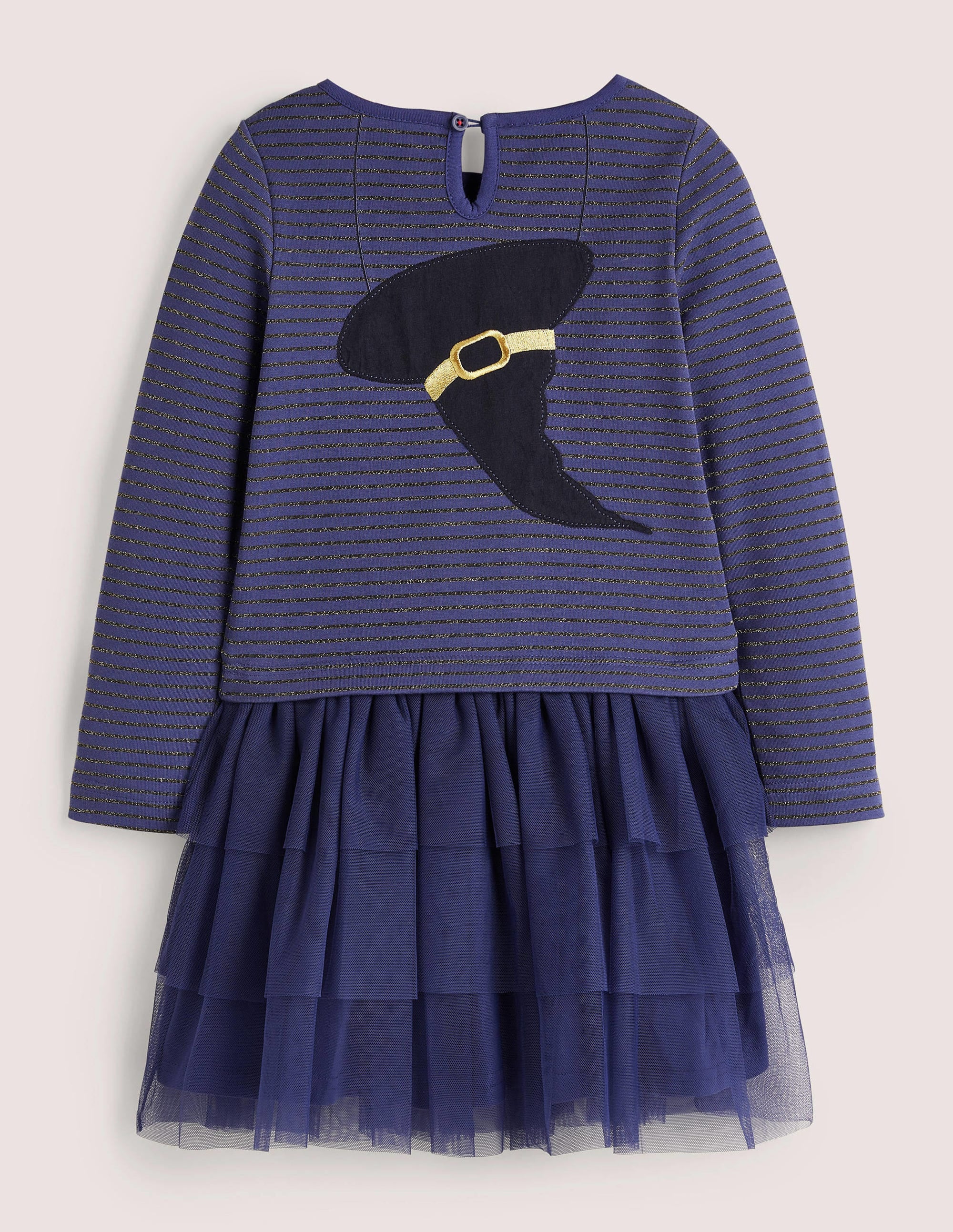 Robe d'Halloween en tulle-Sorcière bleu tribord - Image 2