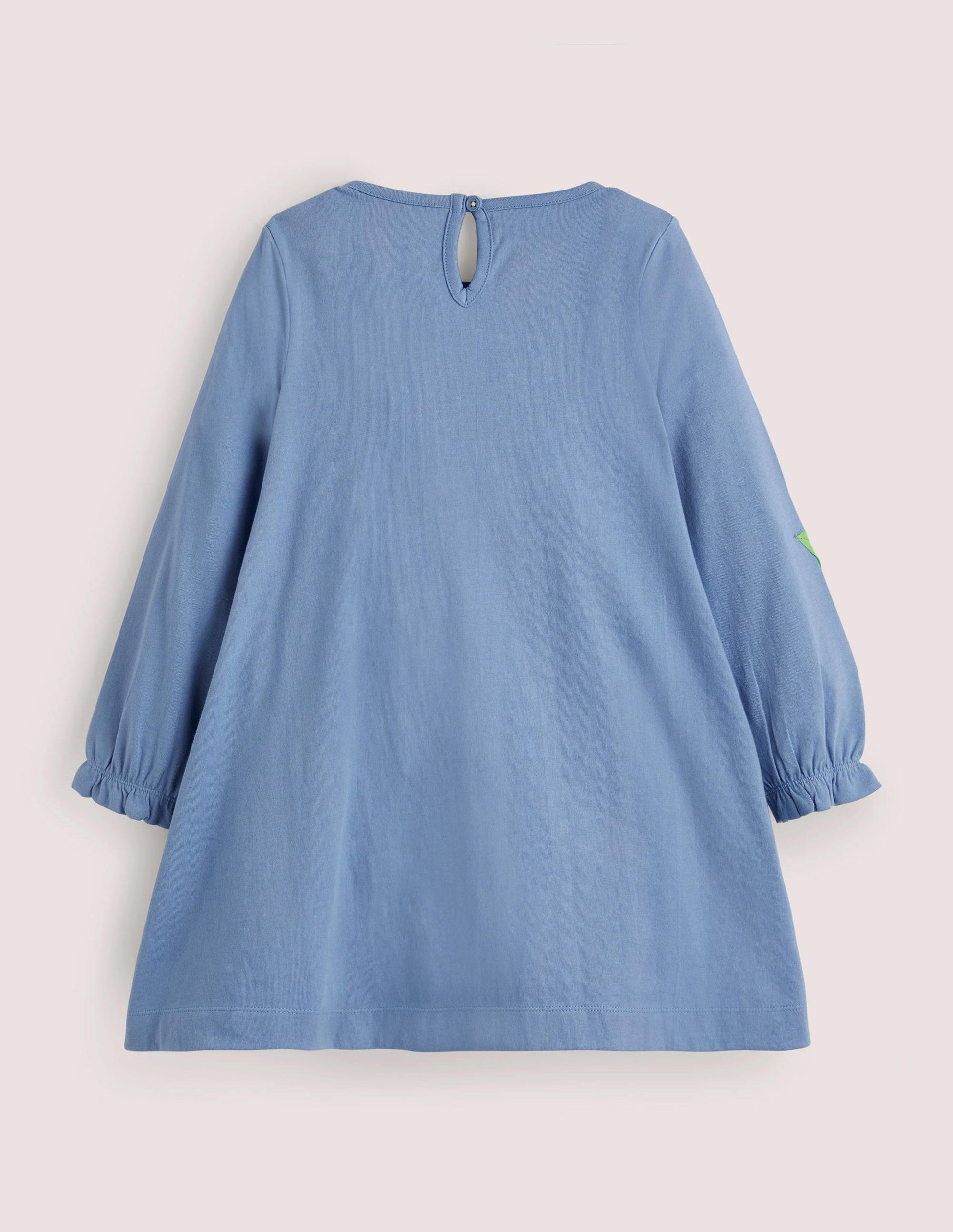 Jerseykleid mit Applikation-Rivierablau, Waldtiere-2