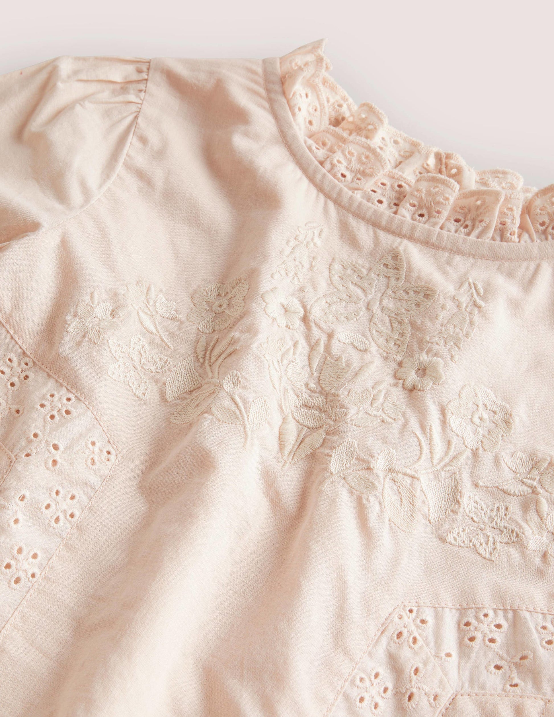 Lace Top-Sandpiper Pink-3