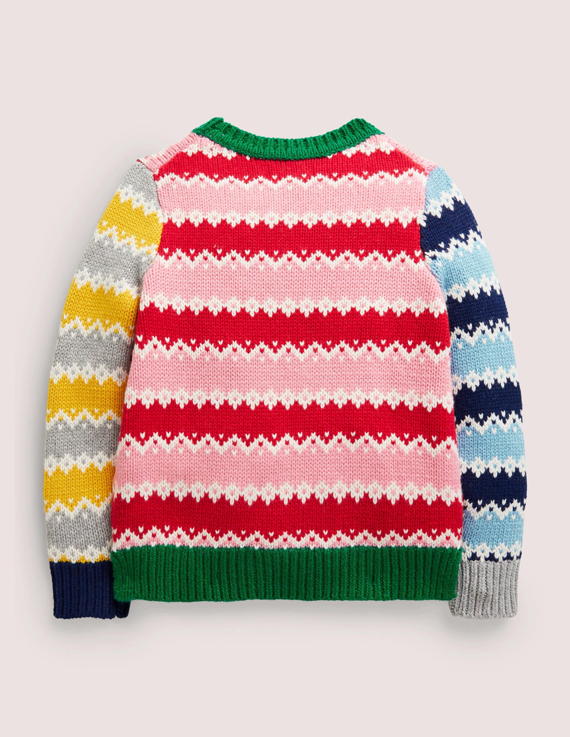 Gemusterter Pullover-Bunt, Mustermix - Image 2