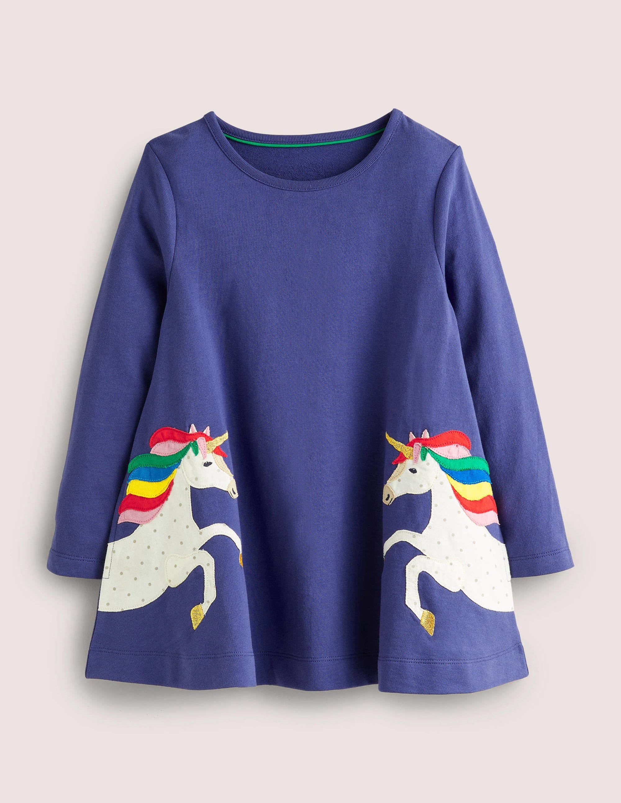 Tunika mit Applikation-Segelblau, Einhorn - Image 1