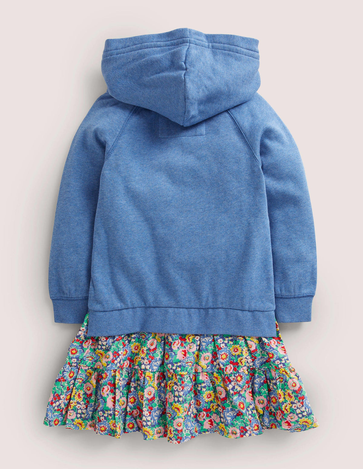 Robe-sweat cosy à capuche-Motif floral multi-2