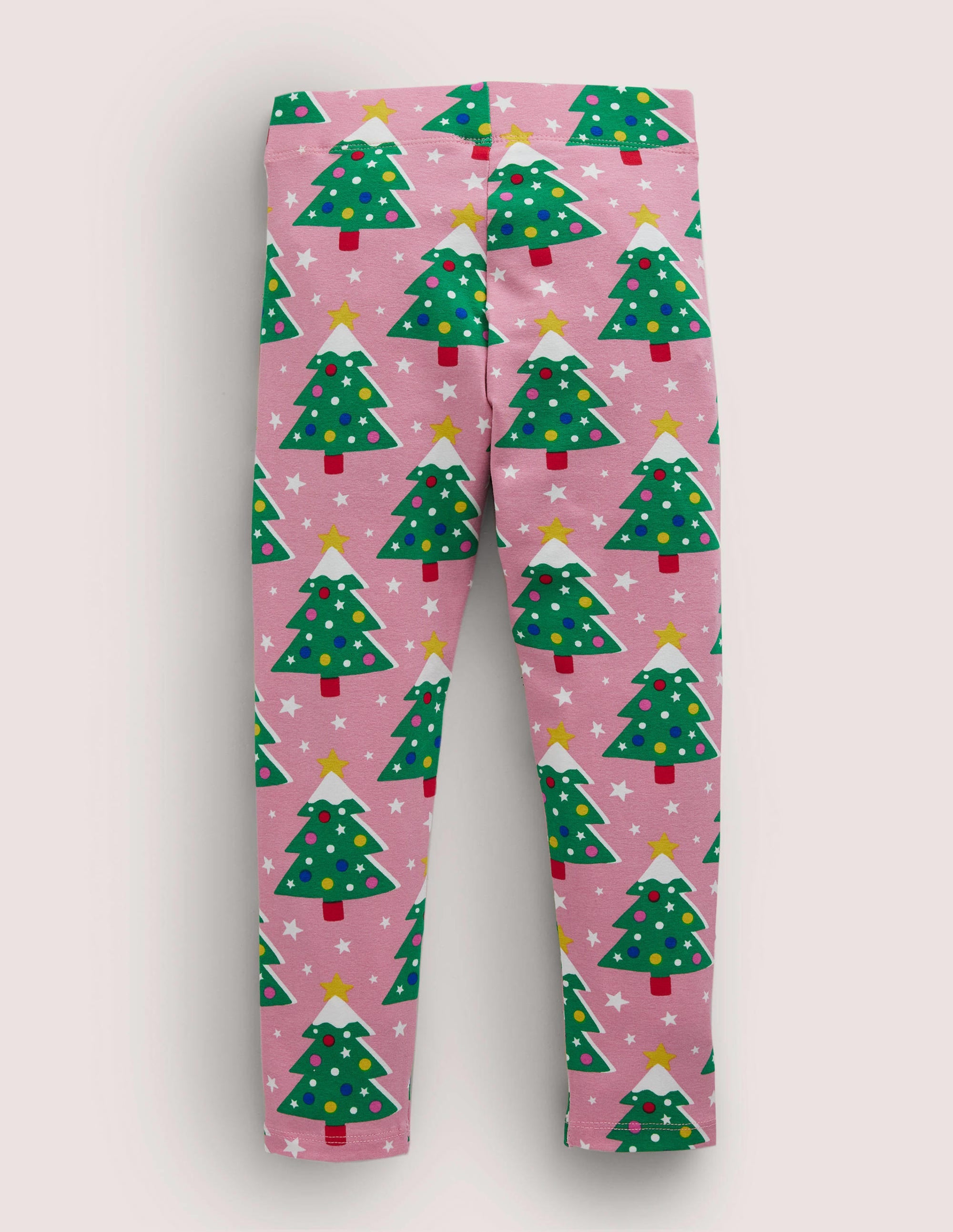Legging fun-Sapins de Noël rose formica - Image 2