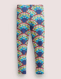 Fröhliche Leggings-Segelblau, Regenbogen
