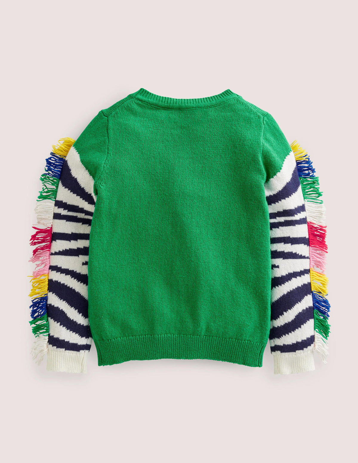 Fröhlicher Cardigan-Paprikagrün, Zebra - Image 2