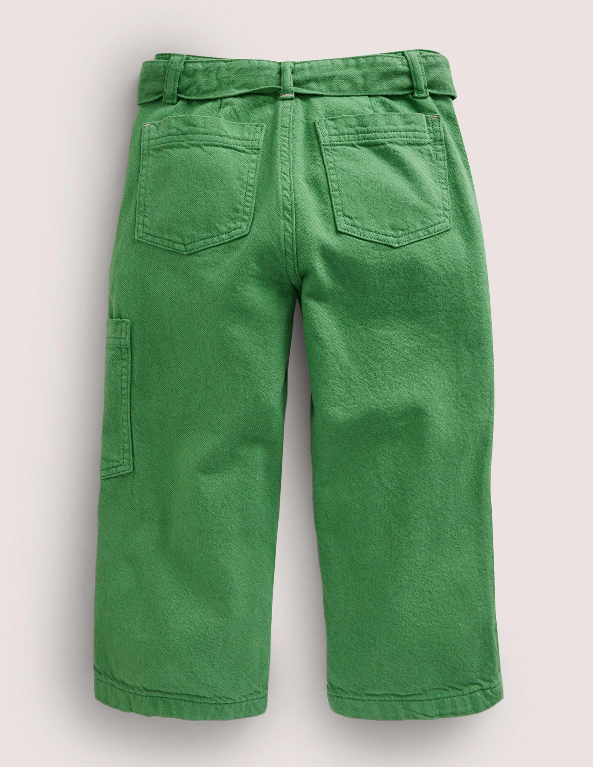 Cargohose mit Bindegürtel-Safarigrün - Image 2