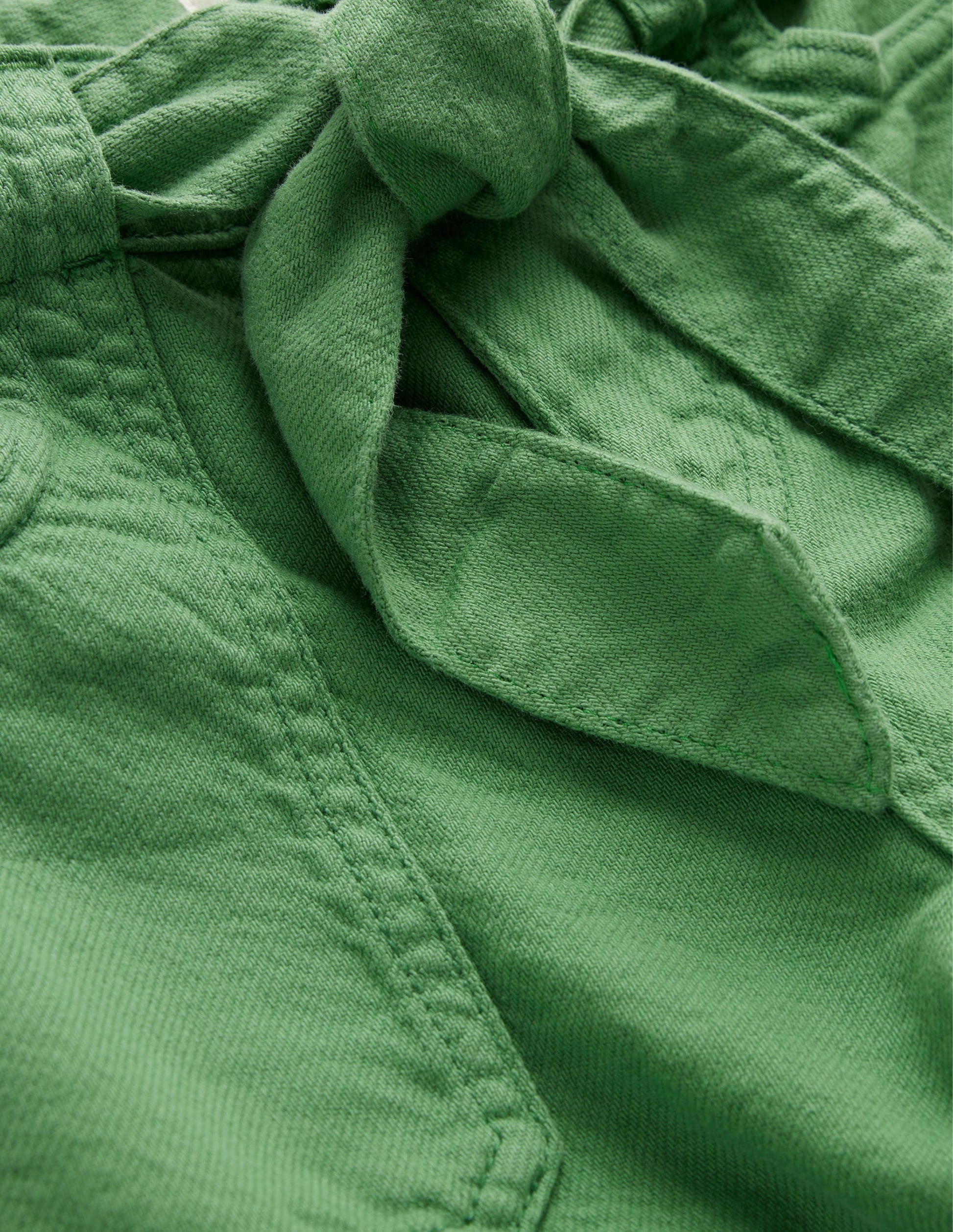 Cargohose mit Bindegürtel-Safarigrün-3