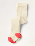 Ribbed Tights (Baby)-Ivory