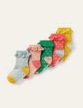 Rüschensocken im 5er-Pack-Bunt