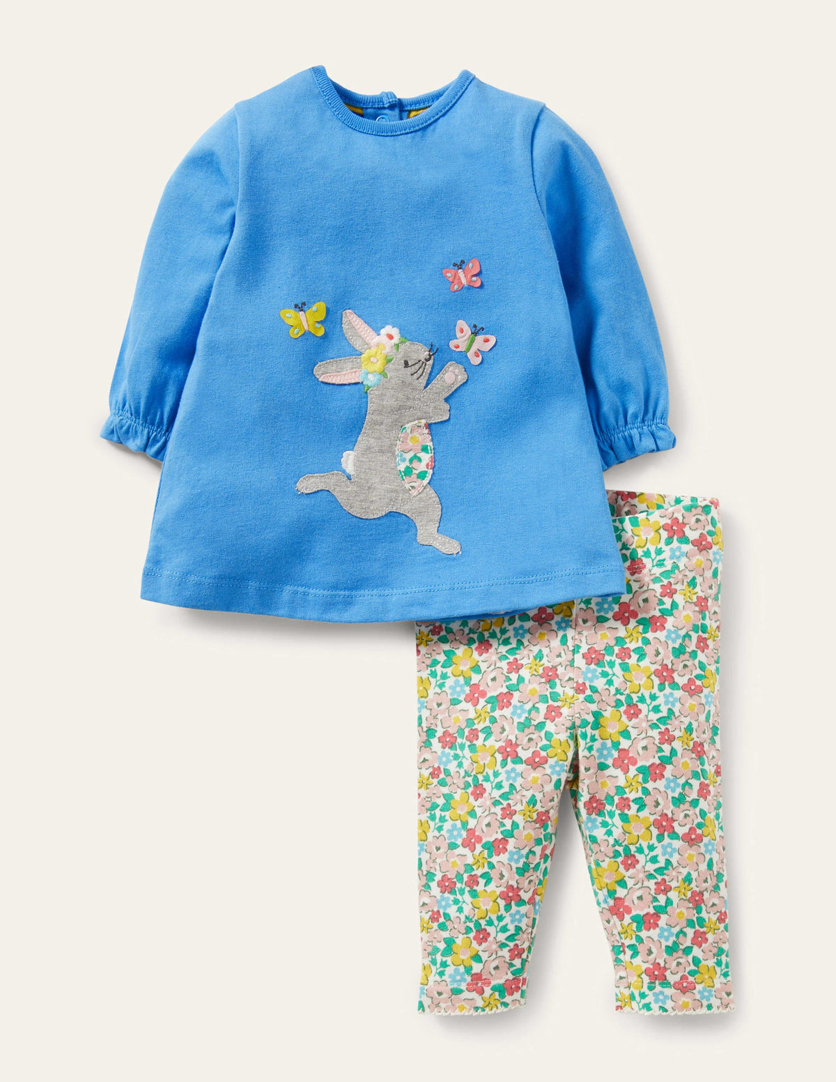 Ensemble robe et legging-Jacinthe vif - Image 1
