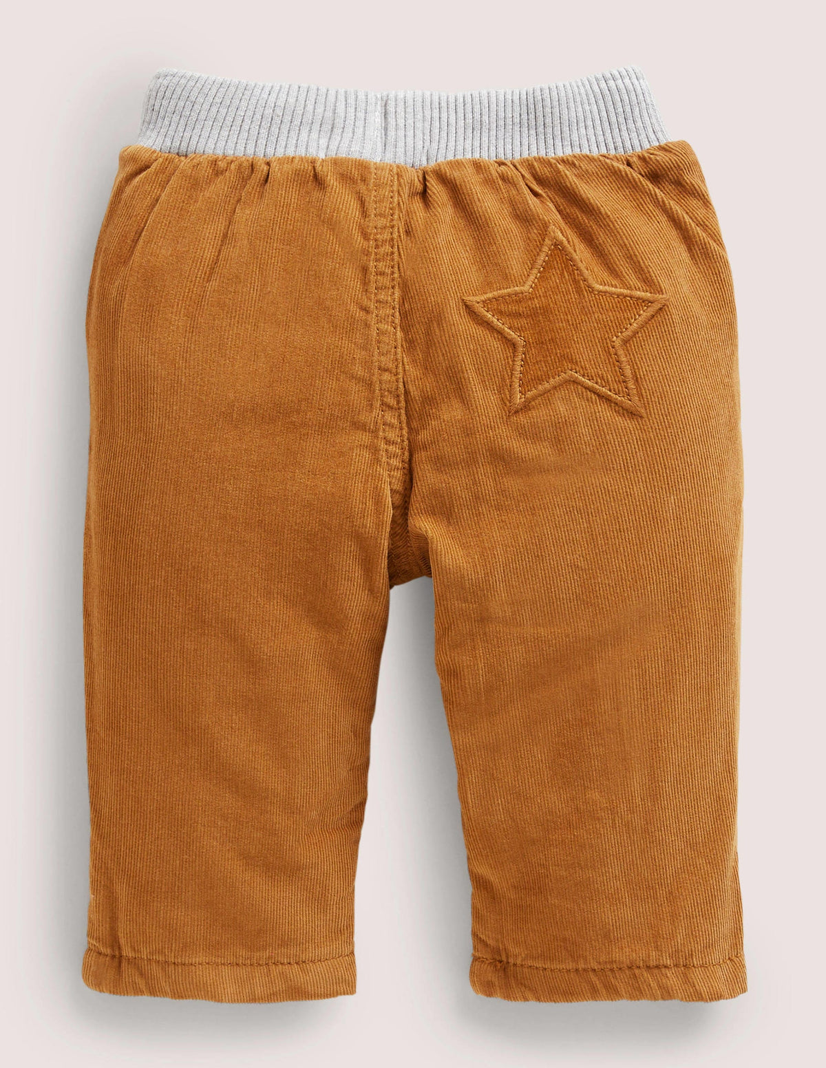 Cordhose mit Jerseyfutter-Karamellbonbonbraun - Image 2
