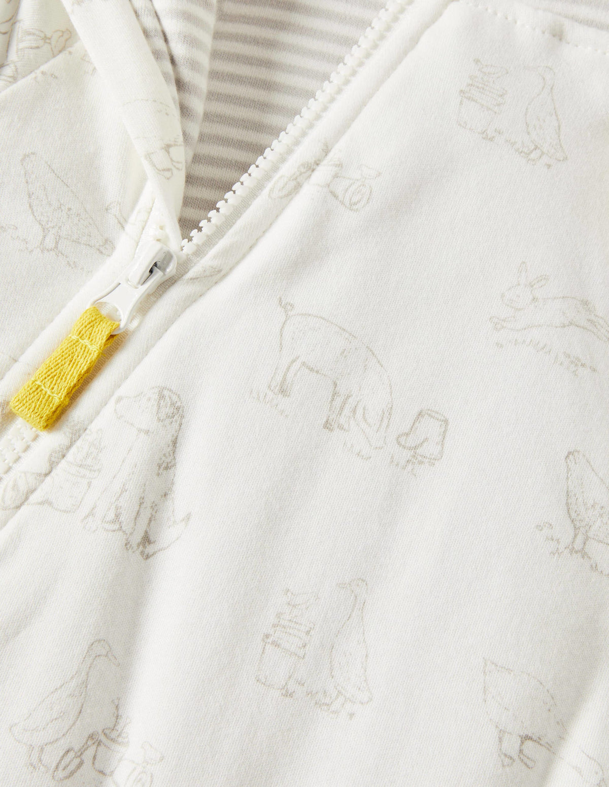 Cosy Pram Suit-Ivory Farmyard - Image 3