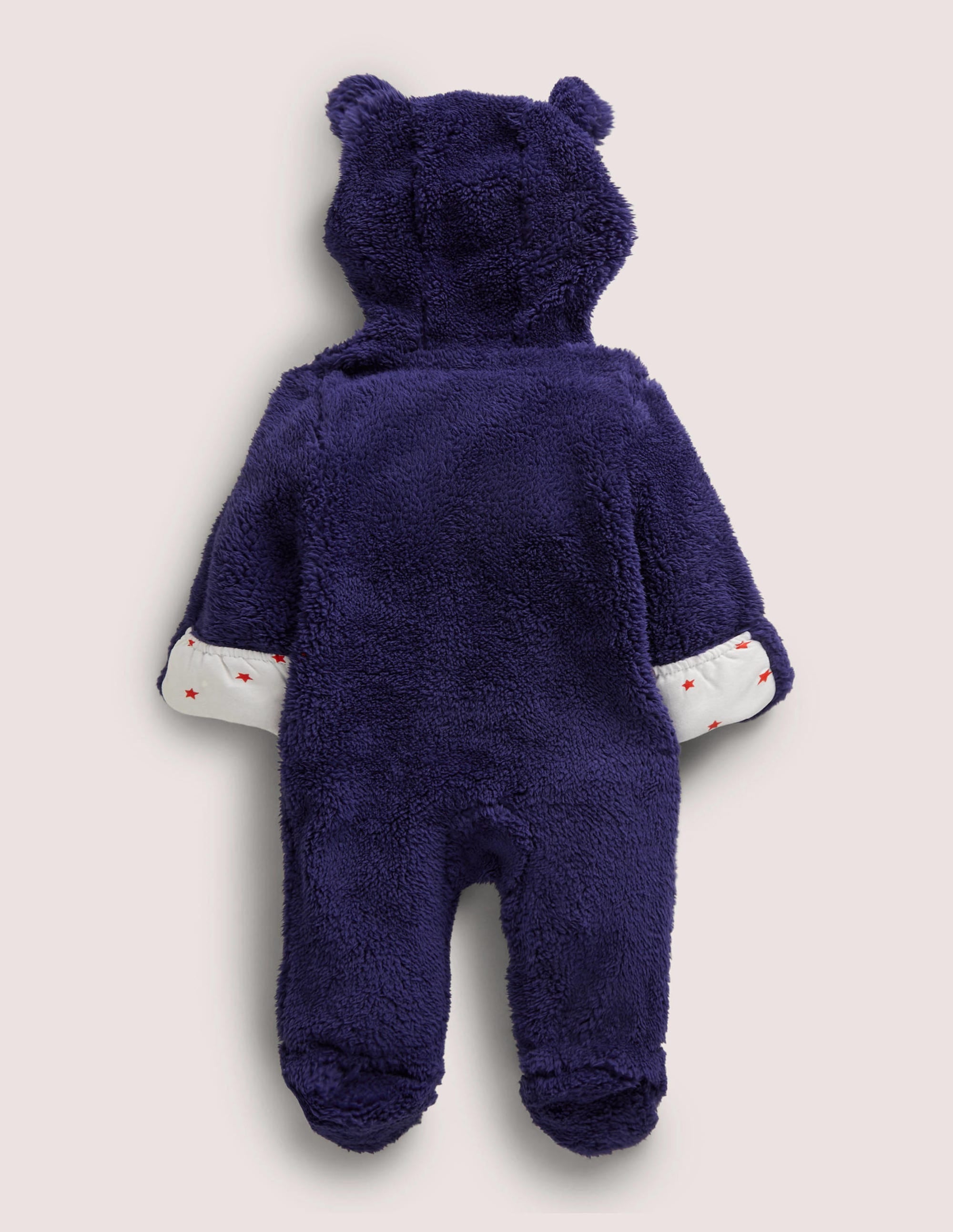 Cosy Bear Pram Suit-Starboard Blue - Image 2