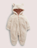 Combinaison lapin cosy en borg-Couleur naturelle