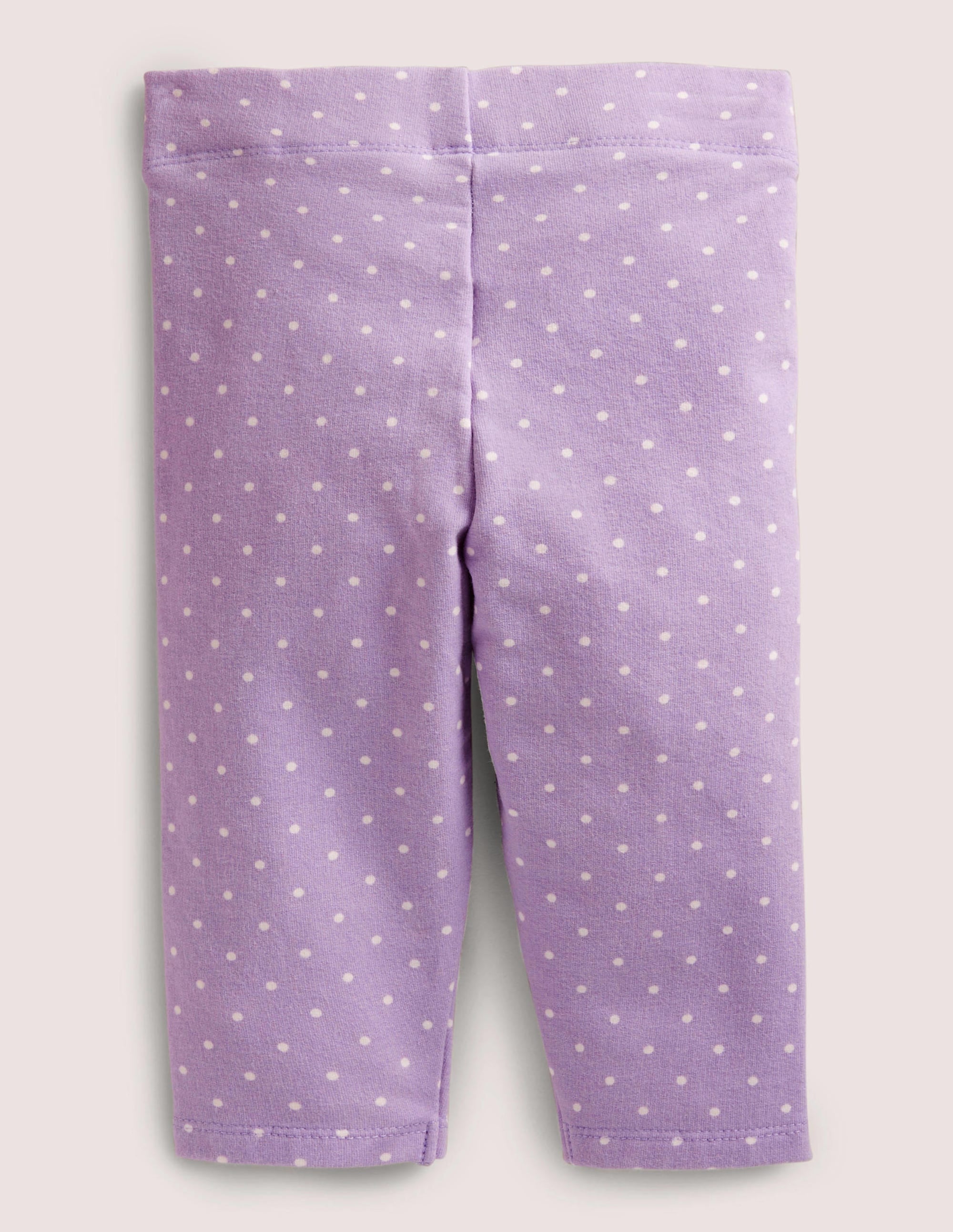 Bequeme Leggings-Fliederfarbene Pünktchen - Image 2