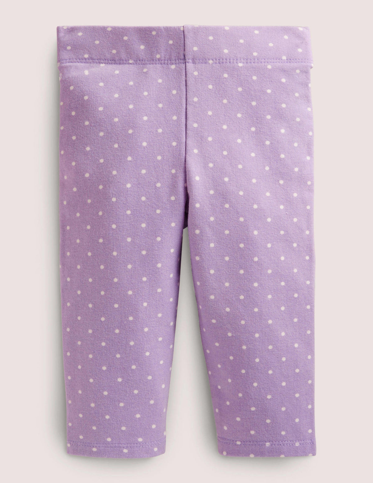 Bequeme Leggings-Fliederfarbene Pünktchen - Image 1