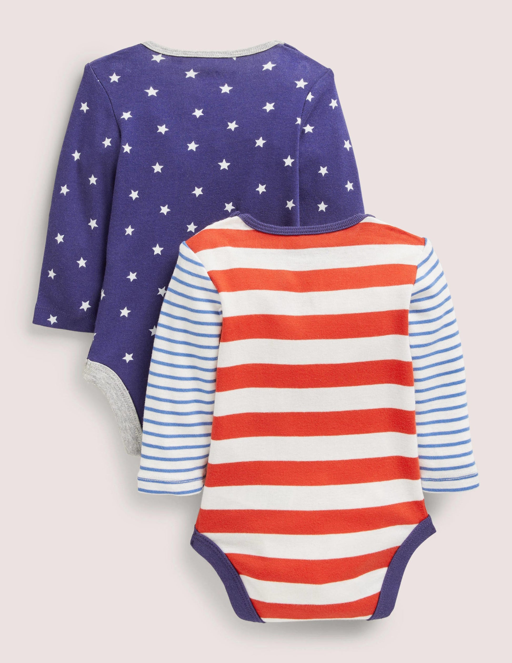 Body im Doppelpack-Segelblau, Sterne-2