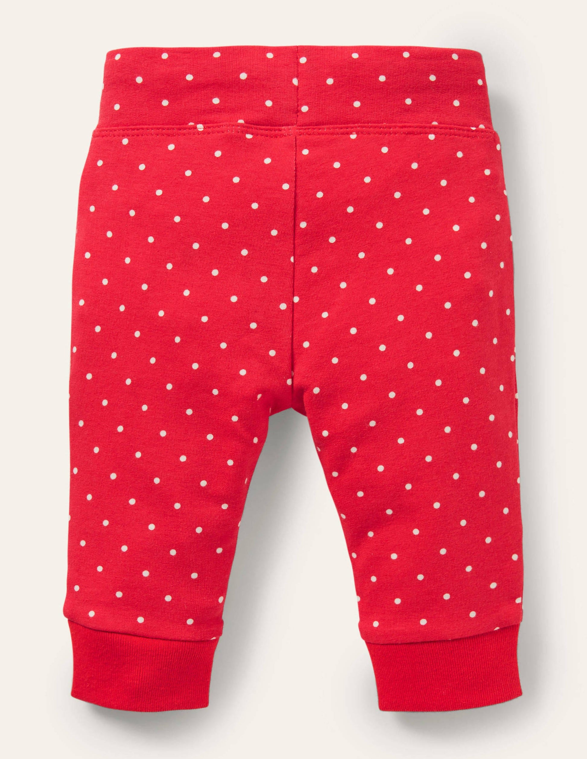 Jerseyhose mit Applikation-Erdbeerkuchen, Pünktchen-2
