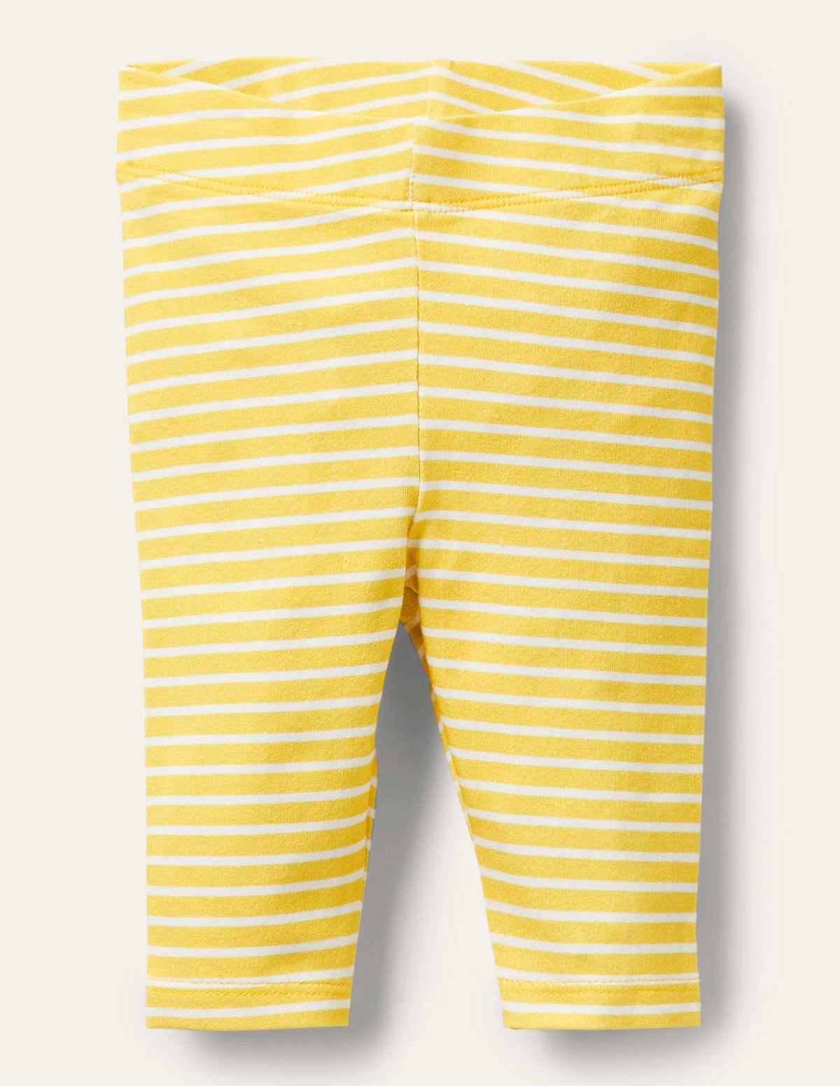 Baby-Leggings-Maisgelb/Naturweiß-1