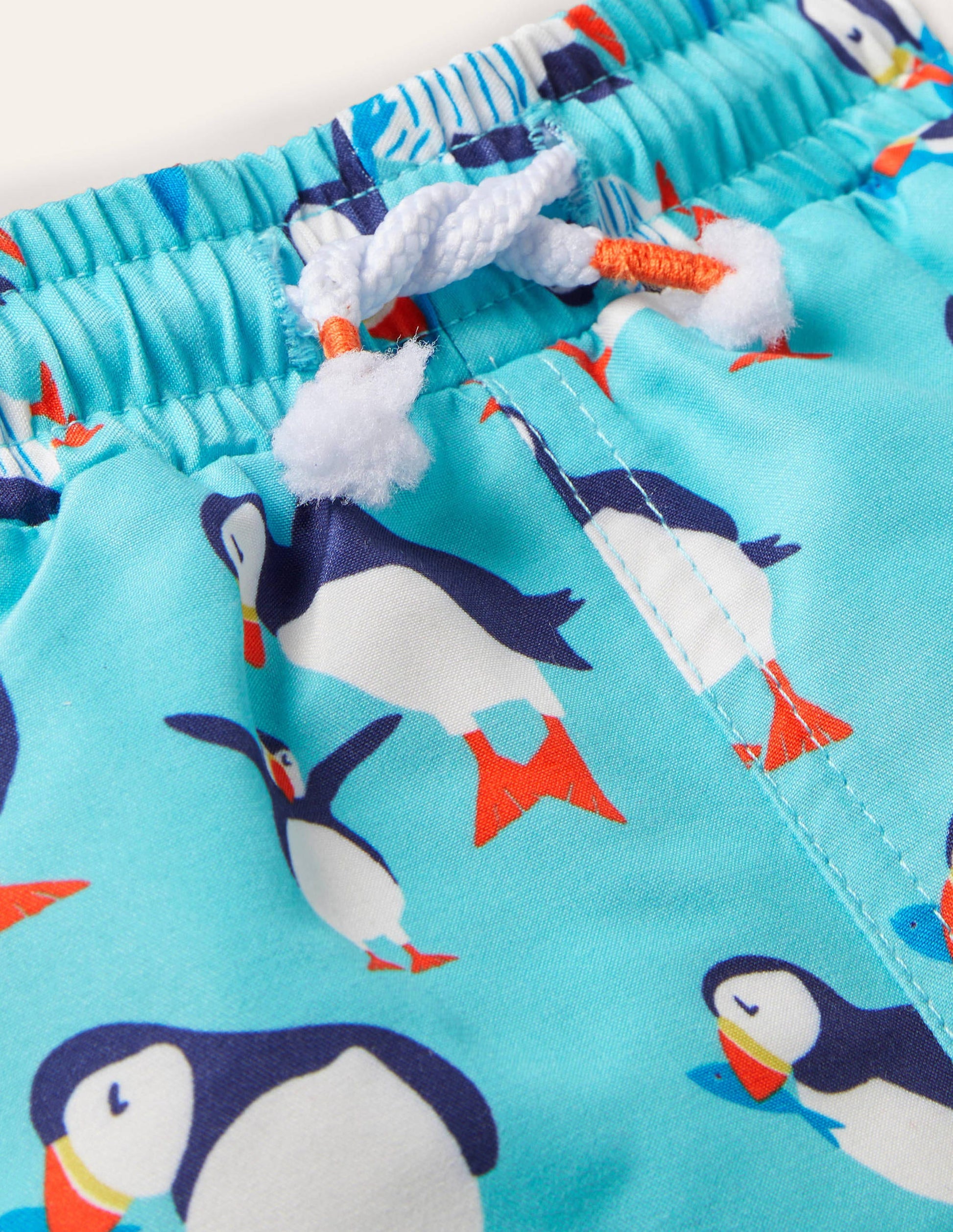 Swim Shorts-Multi Puffins-3