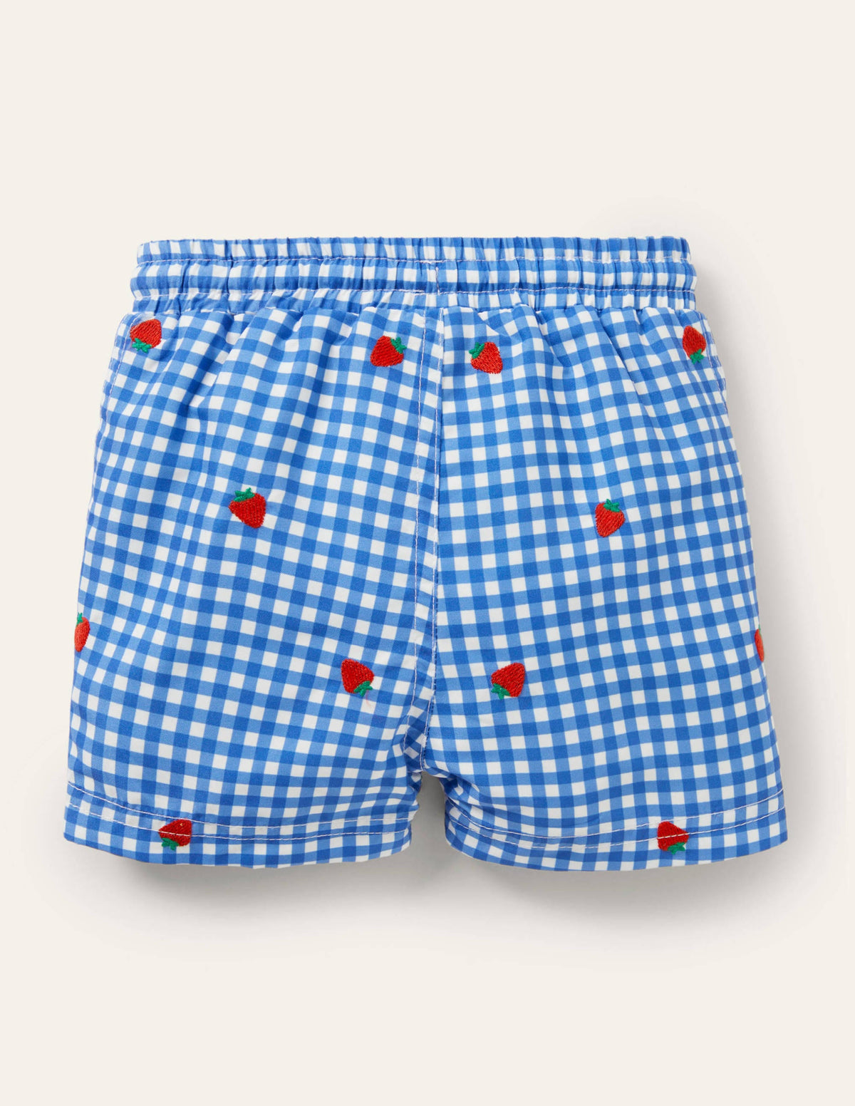 Short de bain-Vichy bleu élisabéthain - Image 2