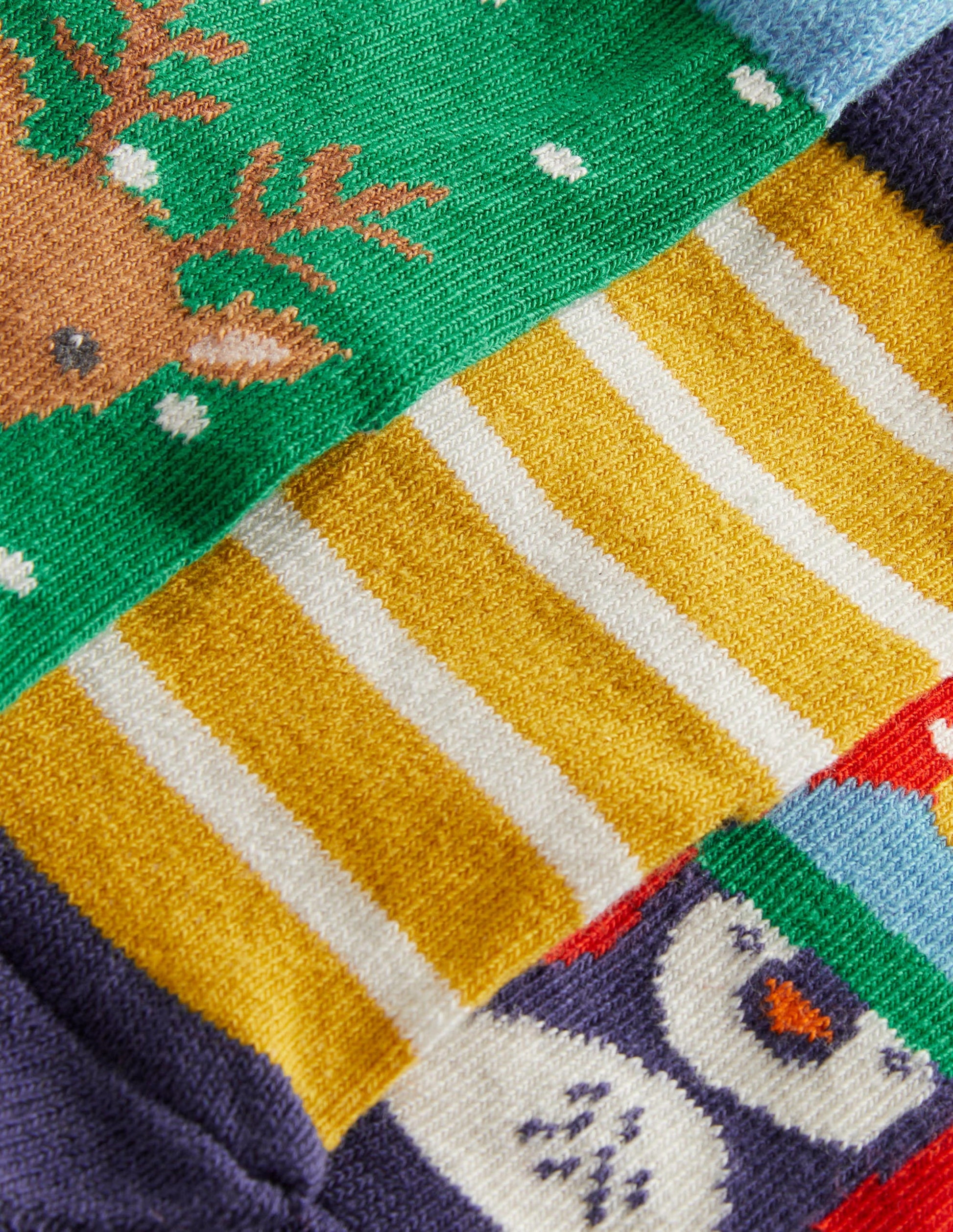 7 paires de chaussettes-Hiver multi-3