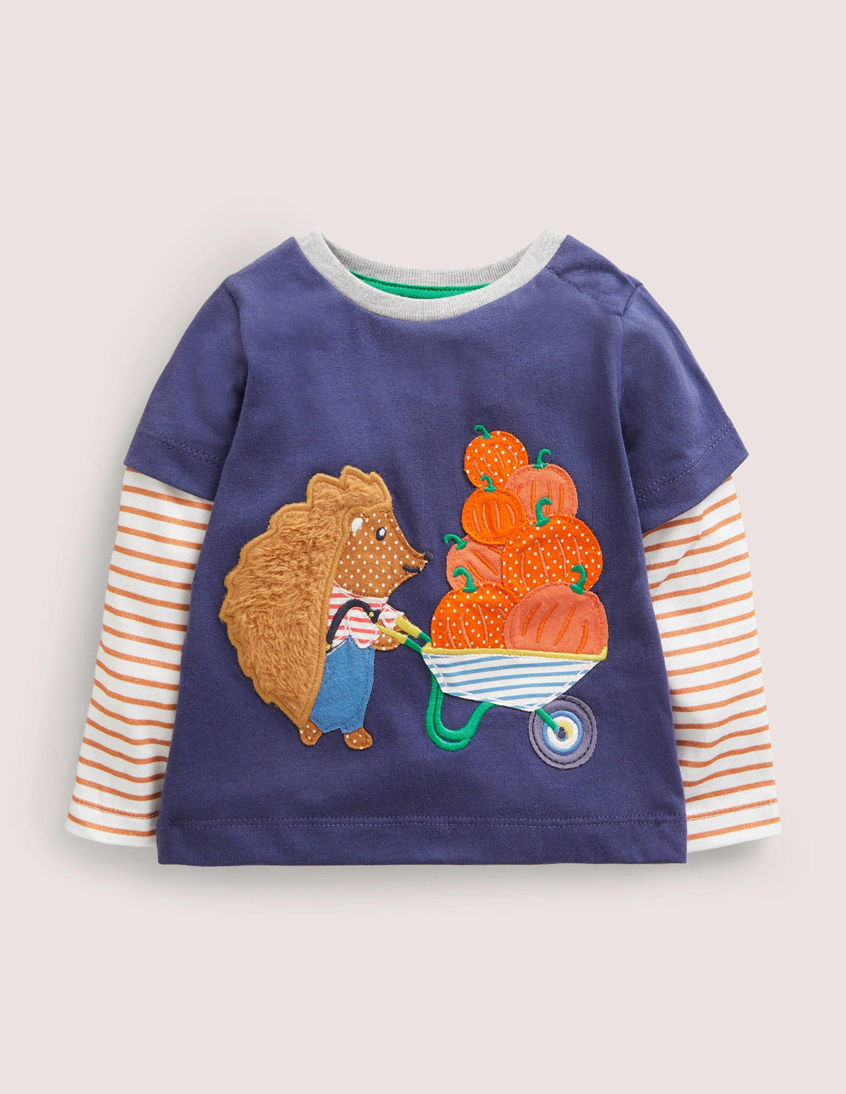 T-shirt d'Halloween à appliqué-Hérisson tribord - Image 1