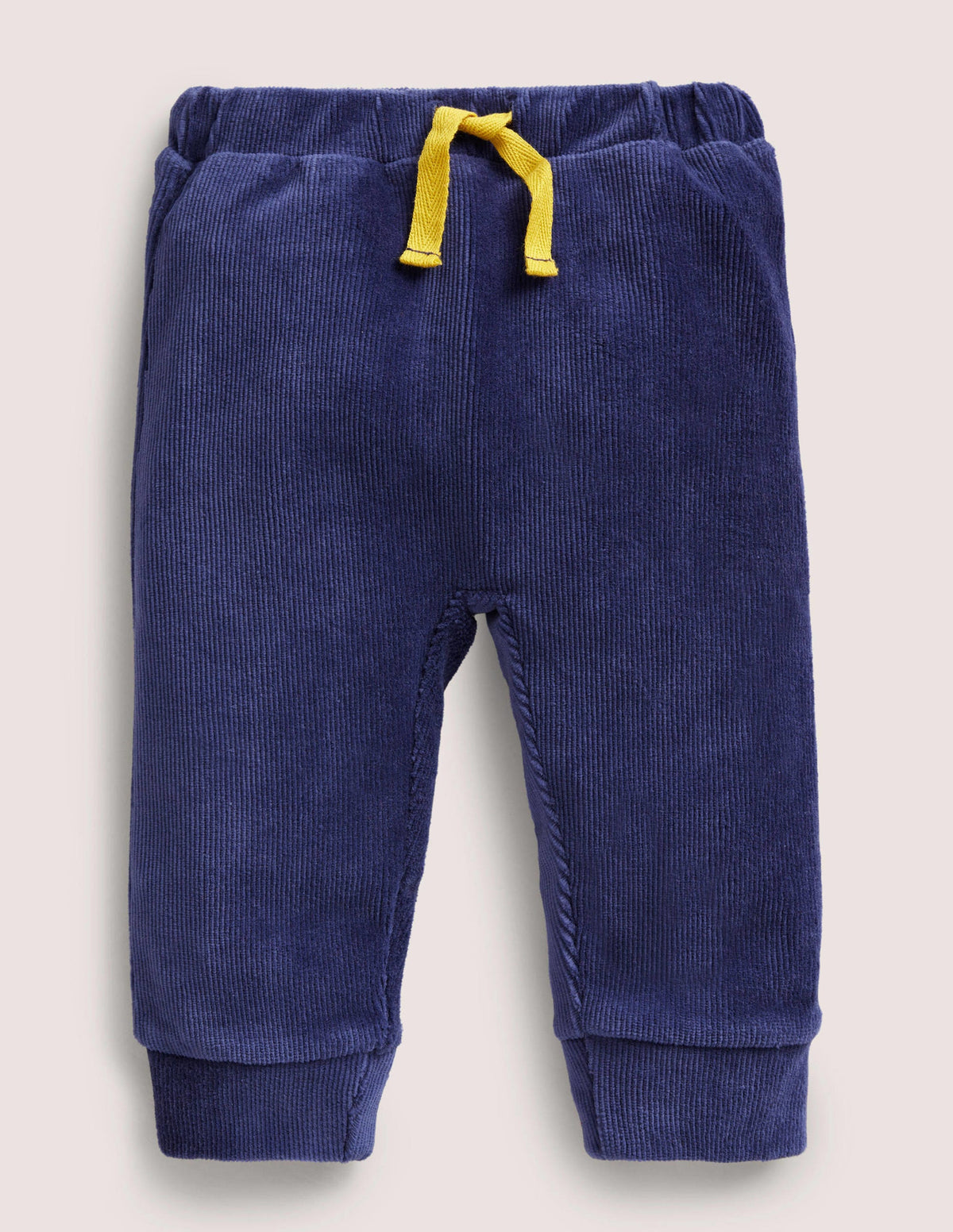 Leggings aus Cordjersey-Segelblau-1