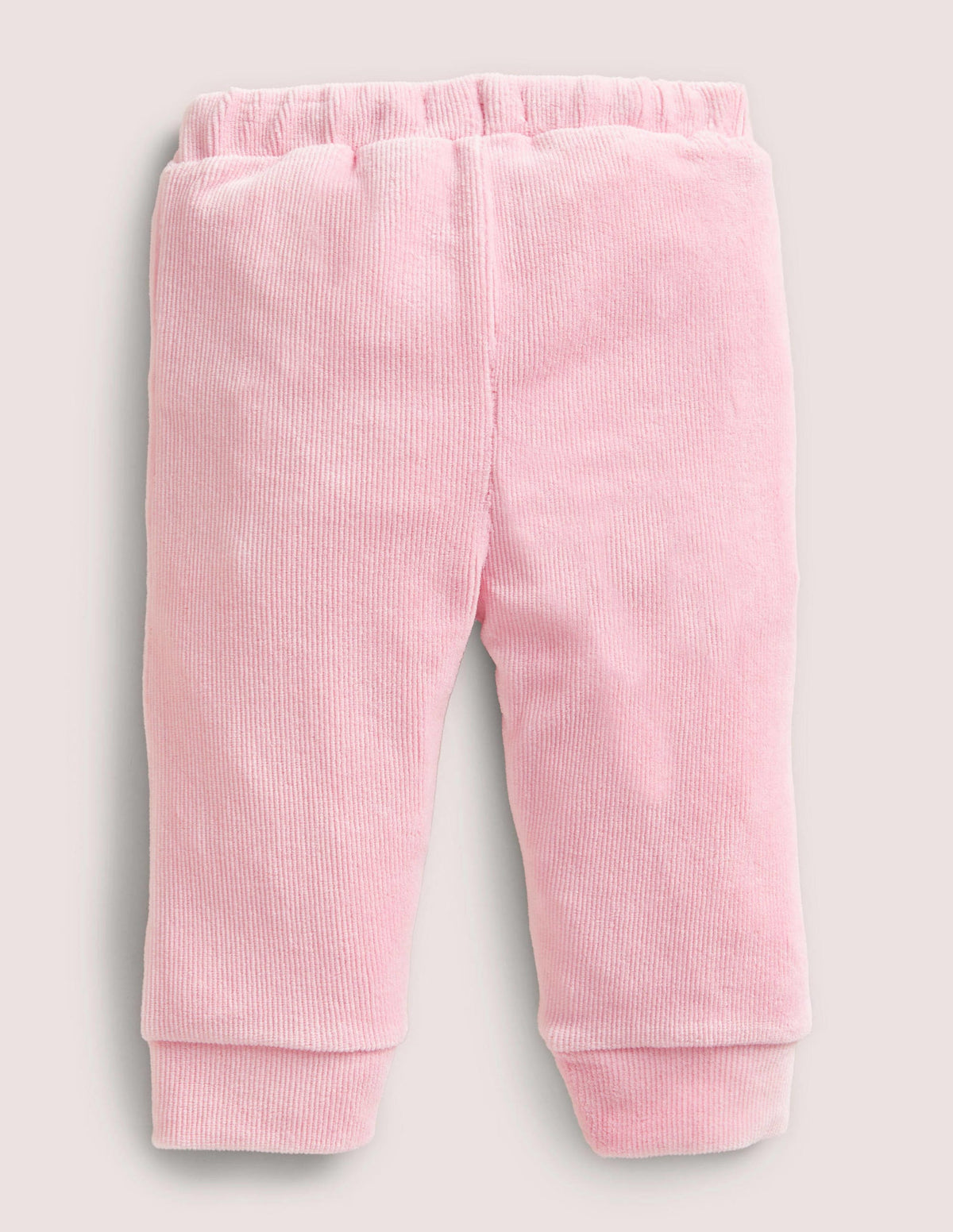 Legging en velours côtelé de jersey-Rose camée - Image 2