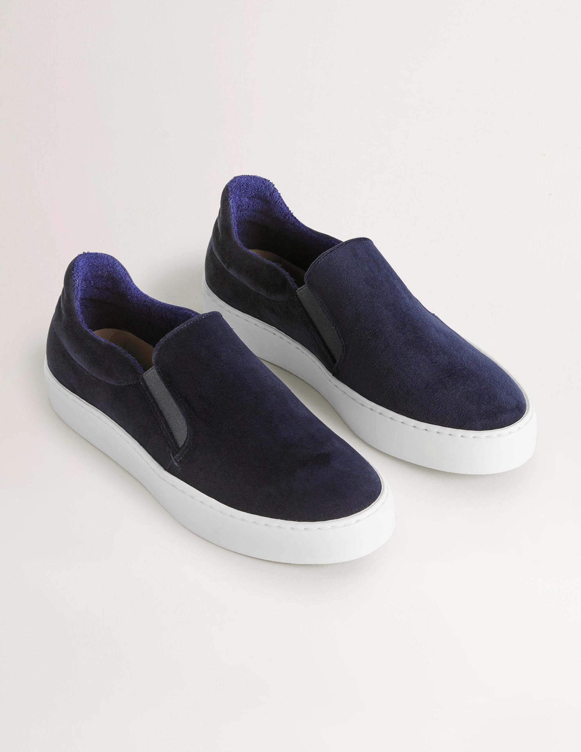 Baskets sans lacets-Bleu marine - Image 3