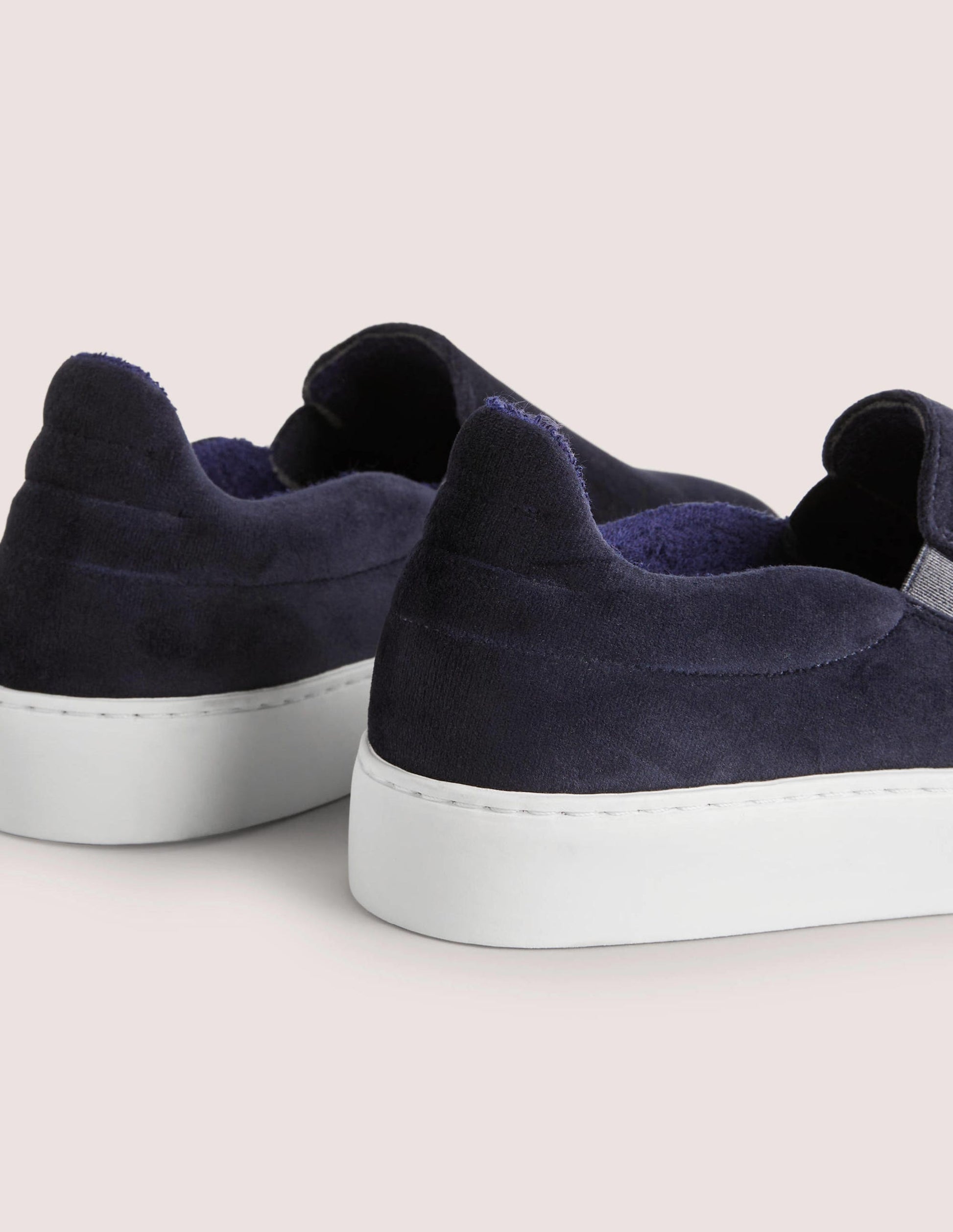 Baskets sans lacets-Bleu marine-4
