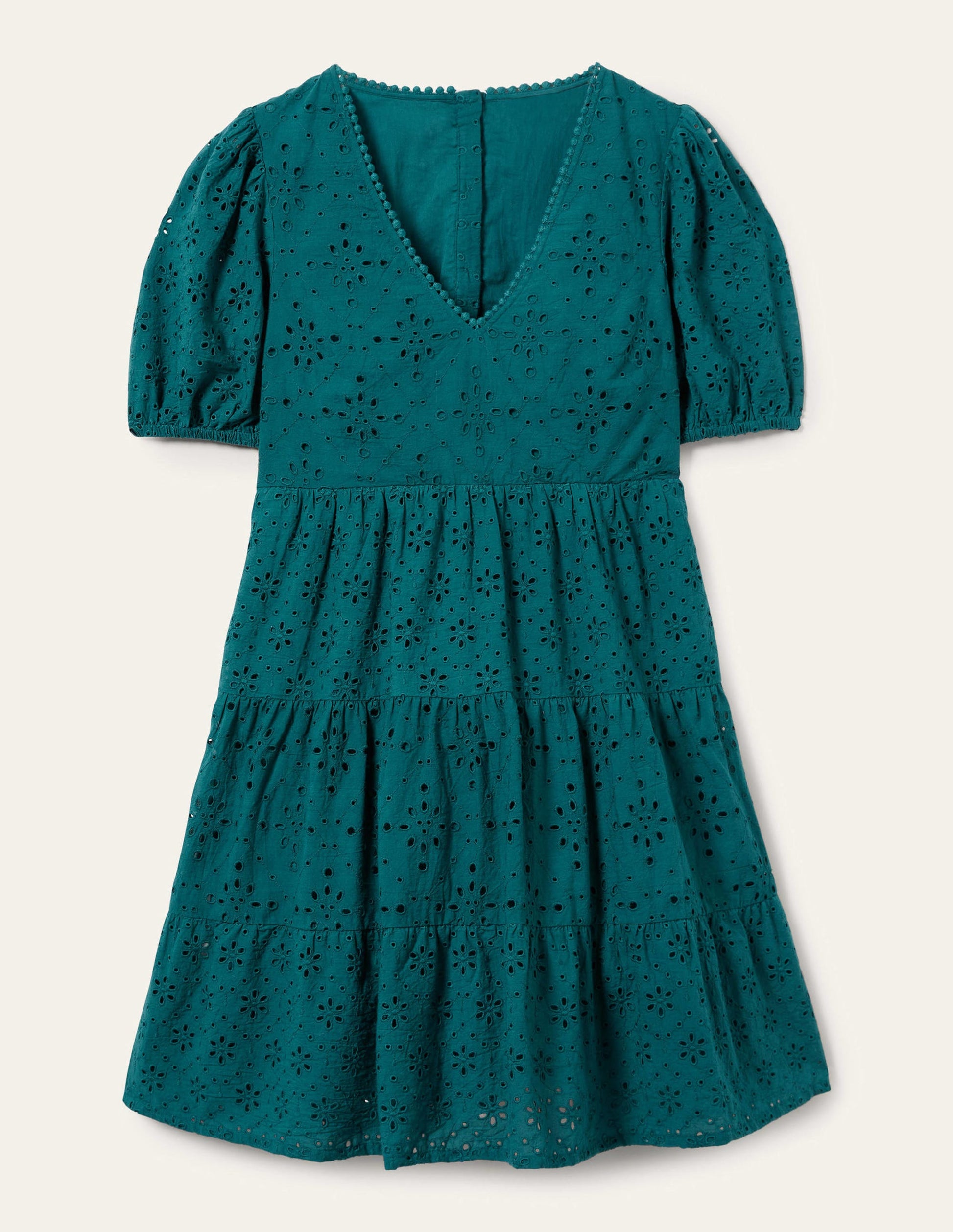 Robe avec broderie anglaise au dos-Baie de Chesapeake-6