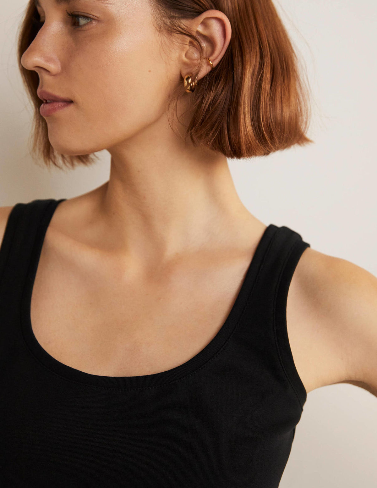 Basic-Trägershirt-Schwarz - Image 7